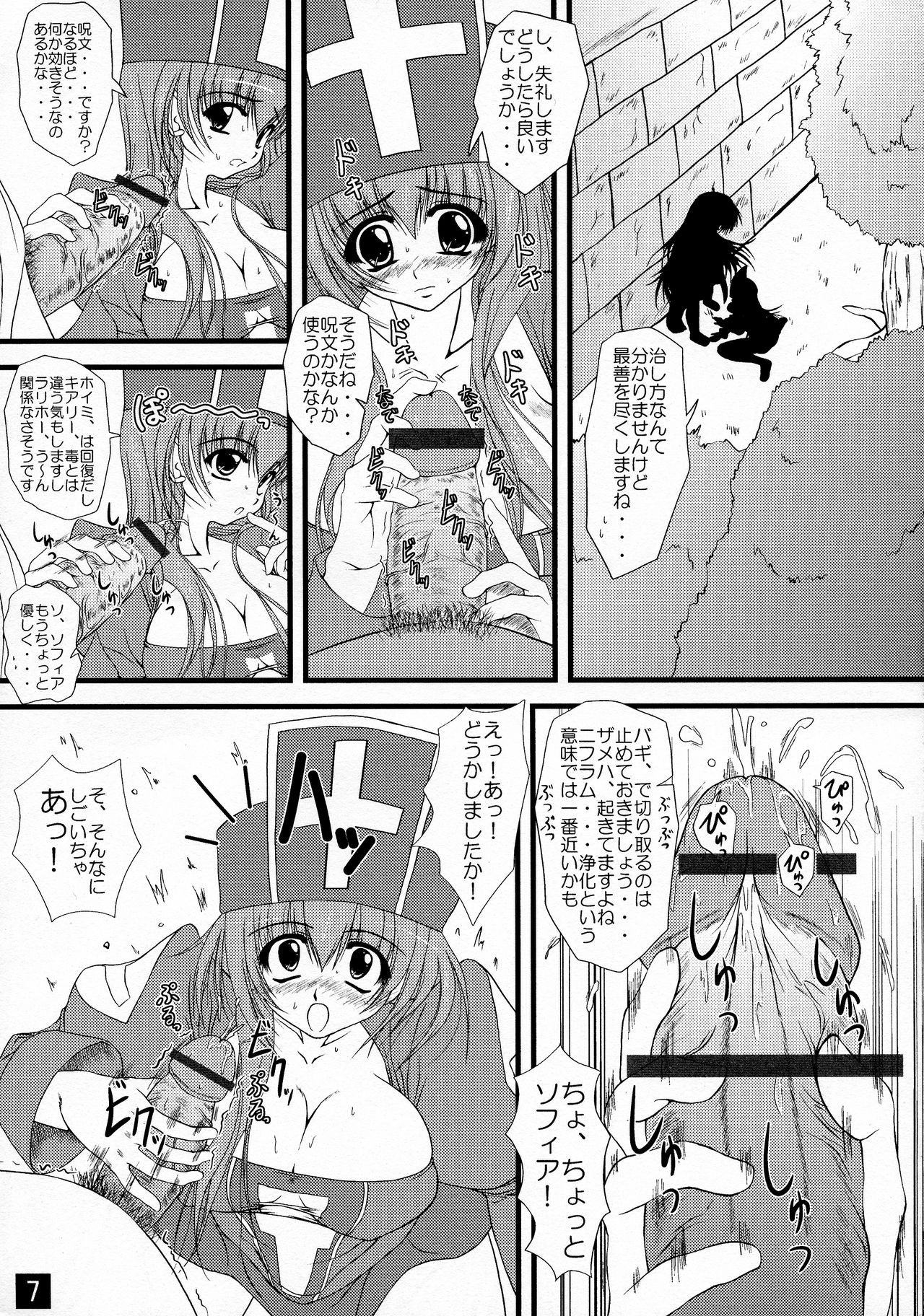 (SC36) [Yappari Ao ga Suki (Uni-corn)] Enjoy Job Change! (Dragon Quest III: Soshite Densetsu e...) page 7 full