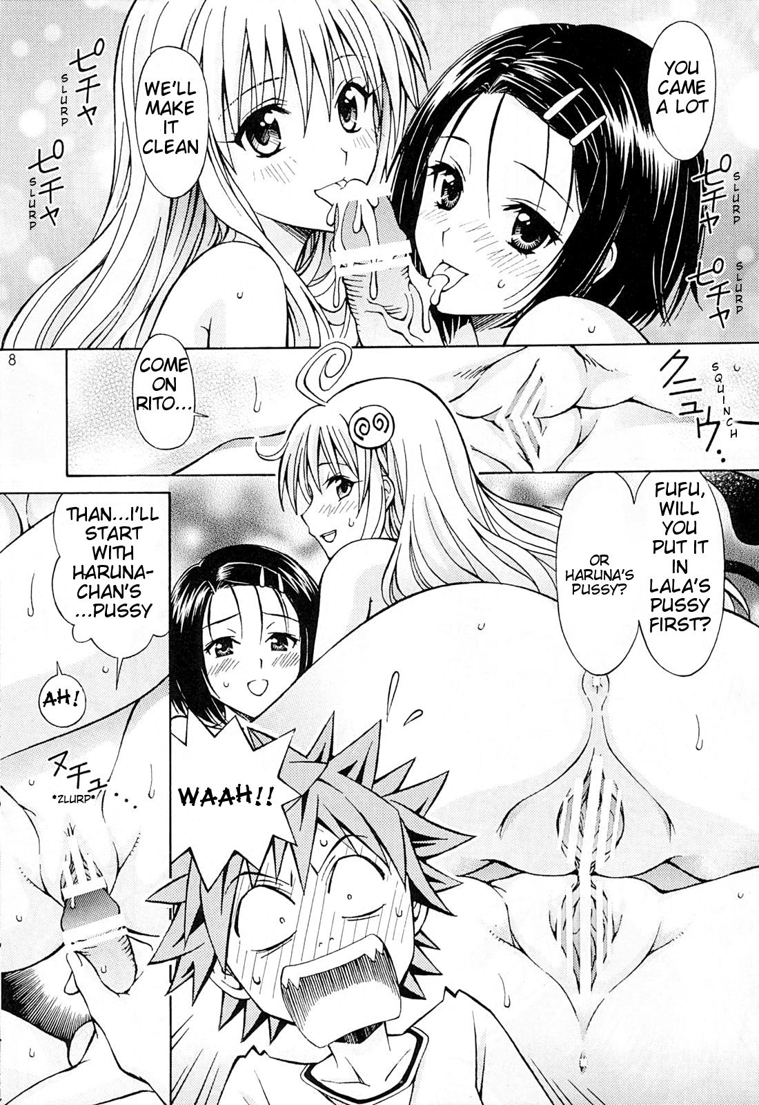 (SC42) [Shimekiri Sanpunmae (Tukimi Daifuku)] Rito Love Ru (To LOVE-Ru​) [English] {doujin-moe.us} page 7 full