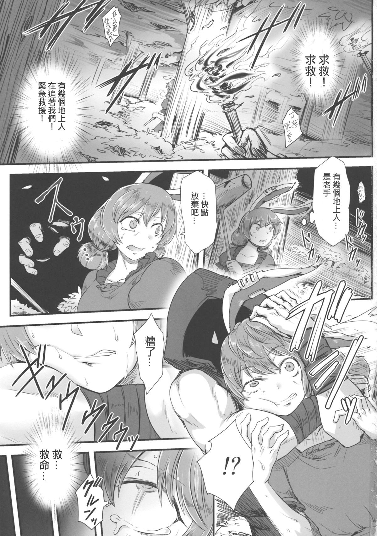 (Kouroumu 11) [Torano Ori (Toritora)] Sennyuu ni Shippai Shimashita. (Touhou Project) [Chinese] [零星漢化組] page 2 full