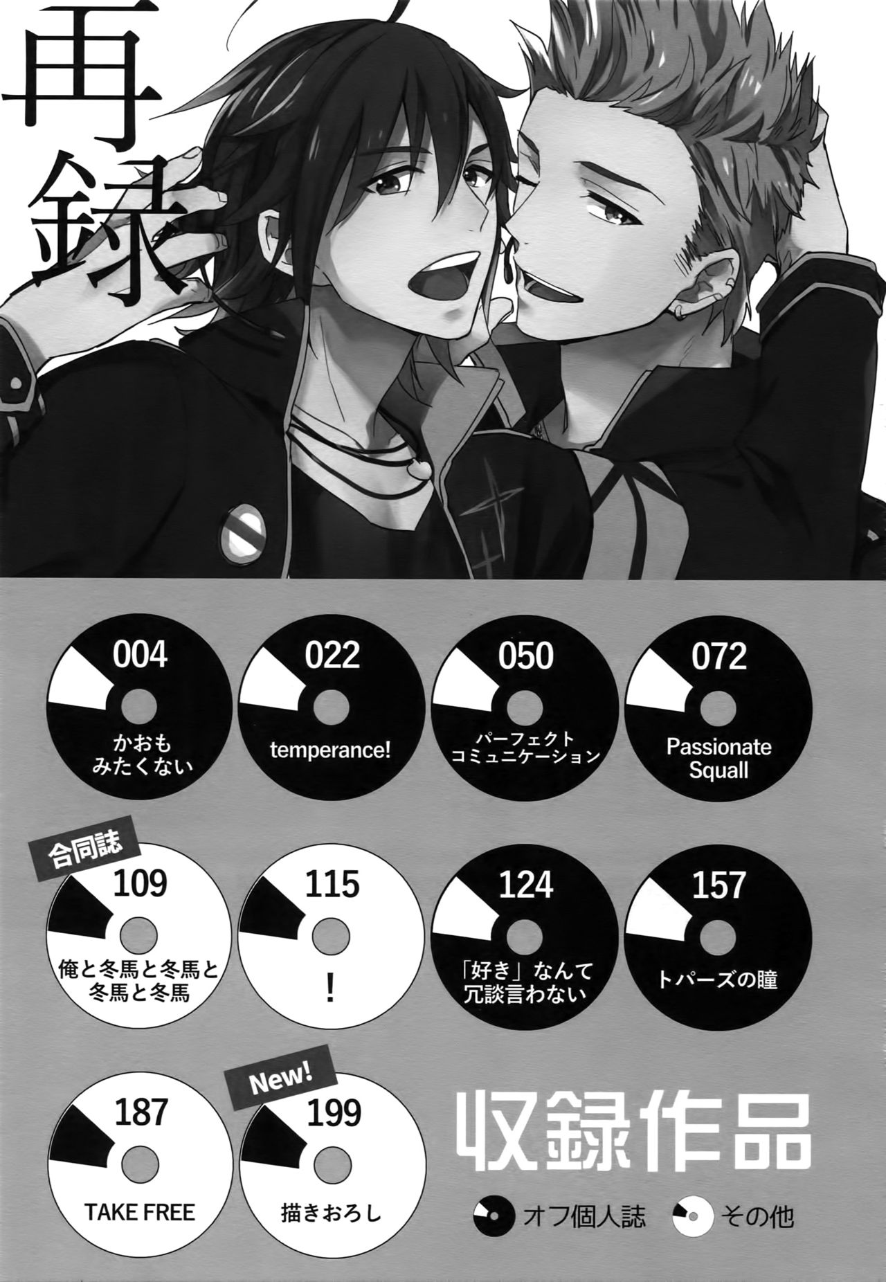 (SUPER MIRACLE FESTIV@L!! 2018) [Shuukyuu Itsukasei (Touya Tsuduru)] Sairoku (THE IDOLM@STER SideM) page 2 full