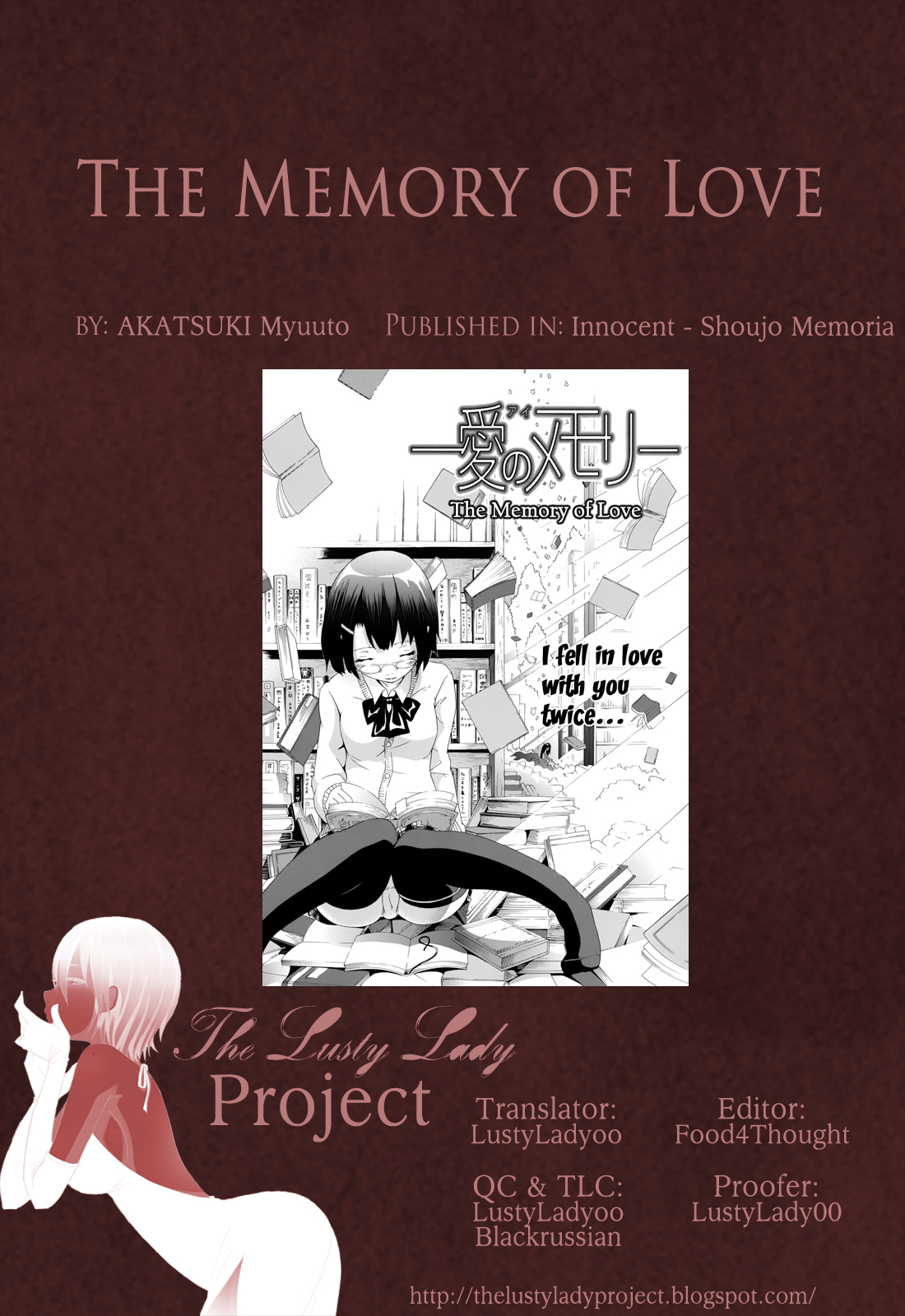 [Akatsuki Myuuto] Ai no Memory | The Memory of Love (Innocent ~Shoujo Memoria~) [English] [The Lusty Lady Project] [Decensored] page 41 full