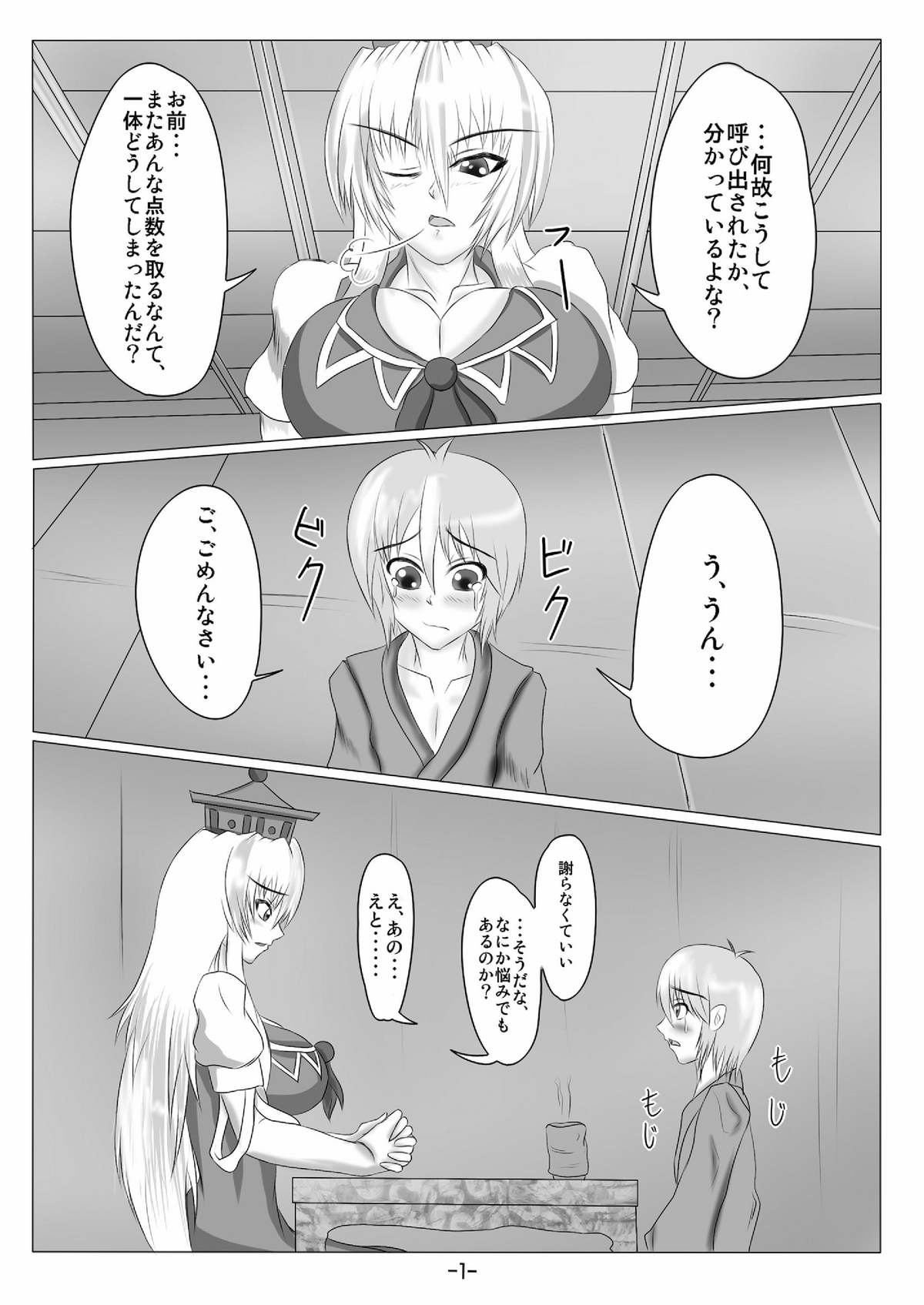 (Kouroumu 7) [Tactical Notes (Ueda John)] Blue Dominator (Touhou Project) page 3 full