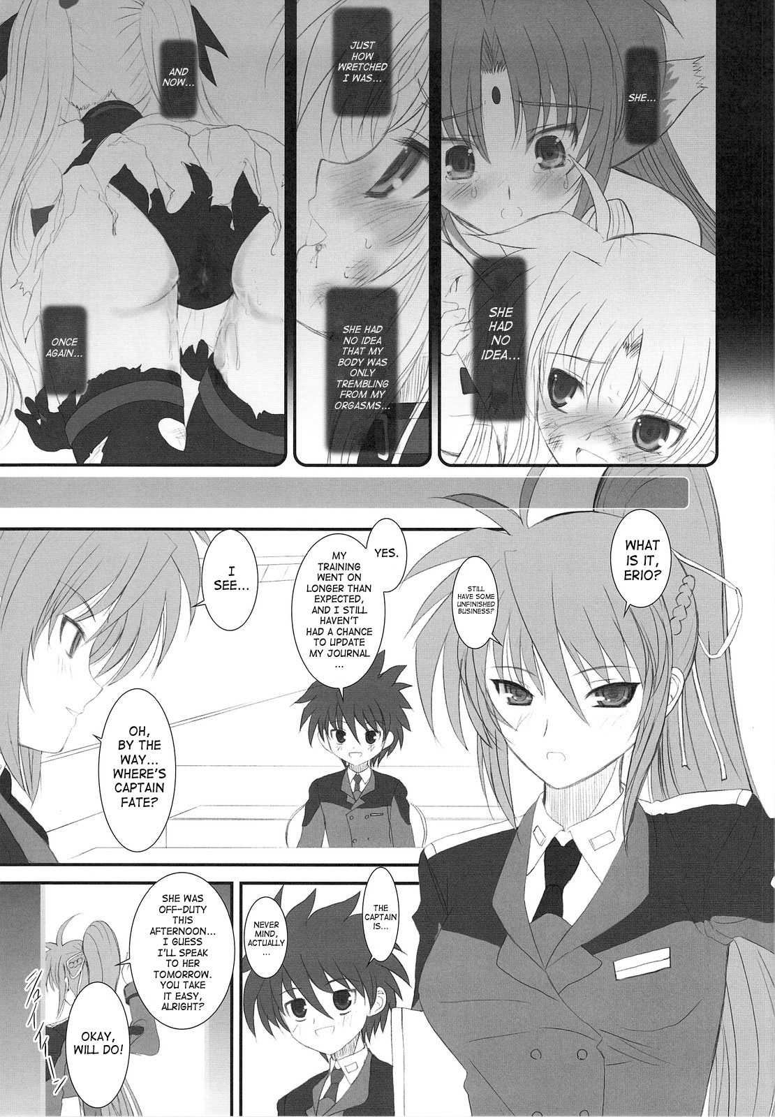 (C74) [Dieppe Factory (Alpine)] FATE FIRE WITH FIRE (Mahou Shoujo Lyrical Nanoha) [English] page 31 full