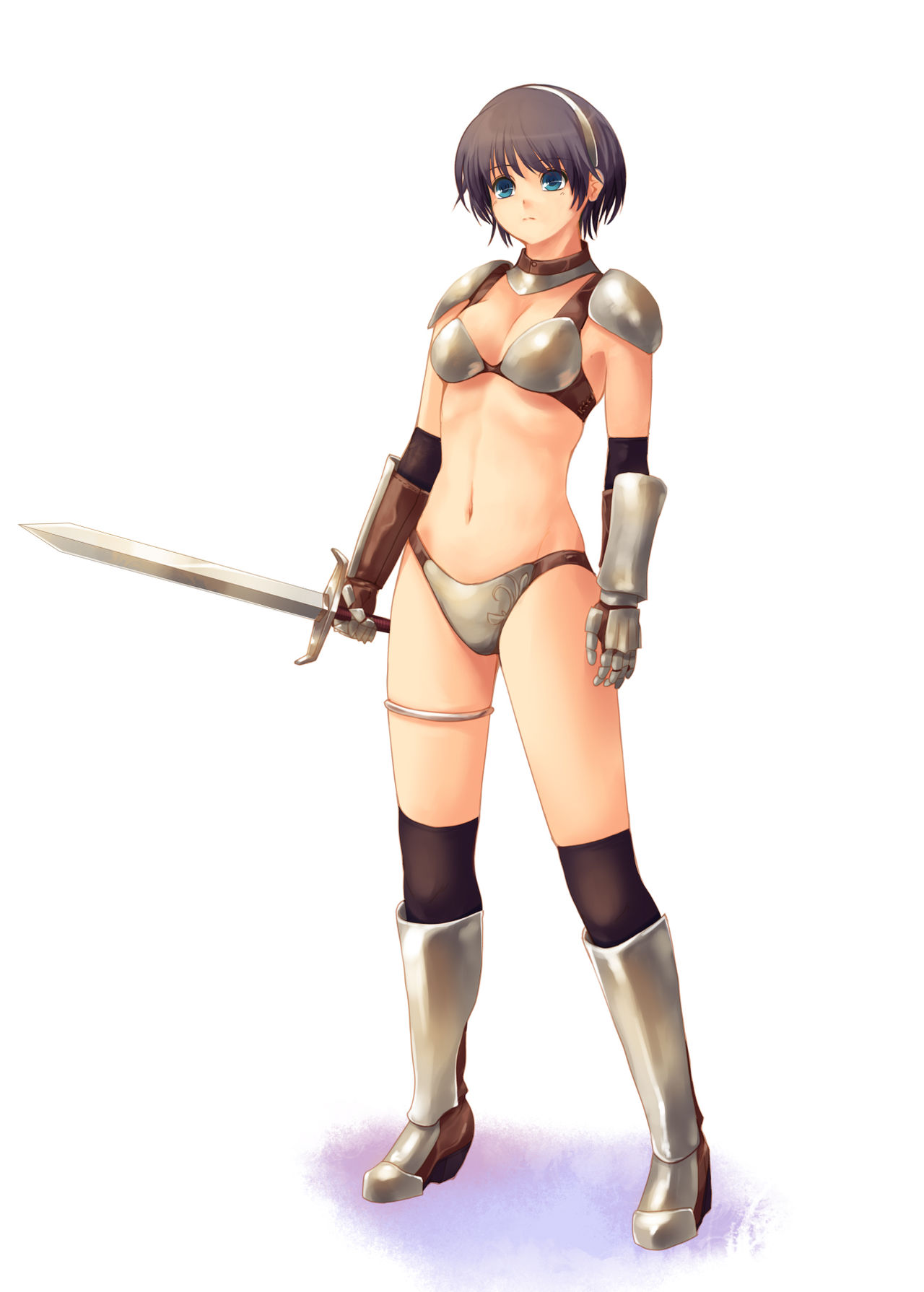 [Alem-Gakan (Kirishima Satoshi)] Bikini Armor-san no Tabidachi [Chinese] [靴下汉化组] [Digital] page 21 full