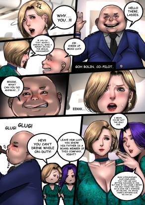 [Scarlett Ann] MILF AIRLINE: My Dear Mr. Pilot (Ongoing) page 10 full