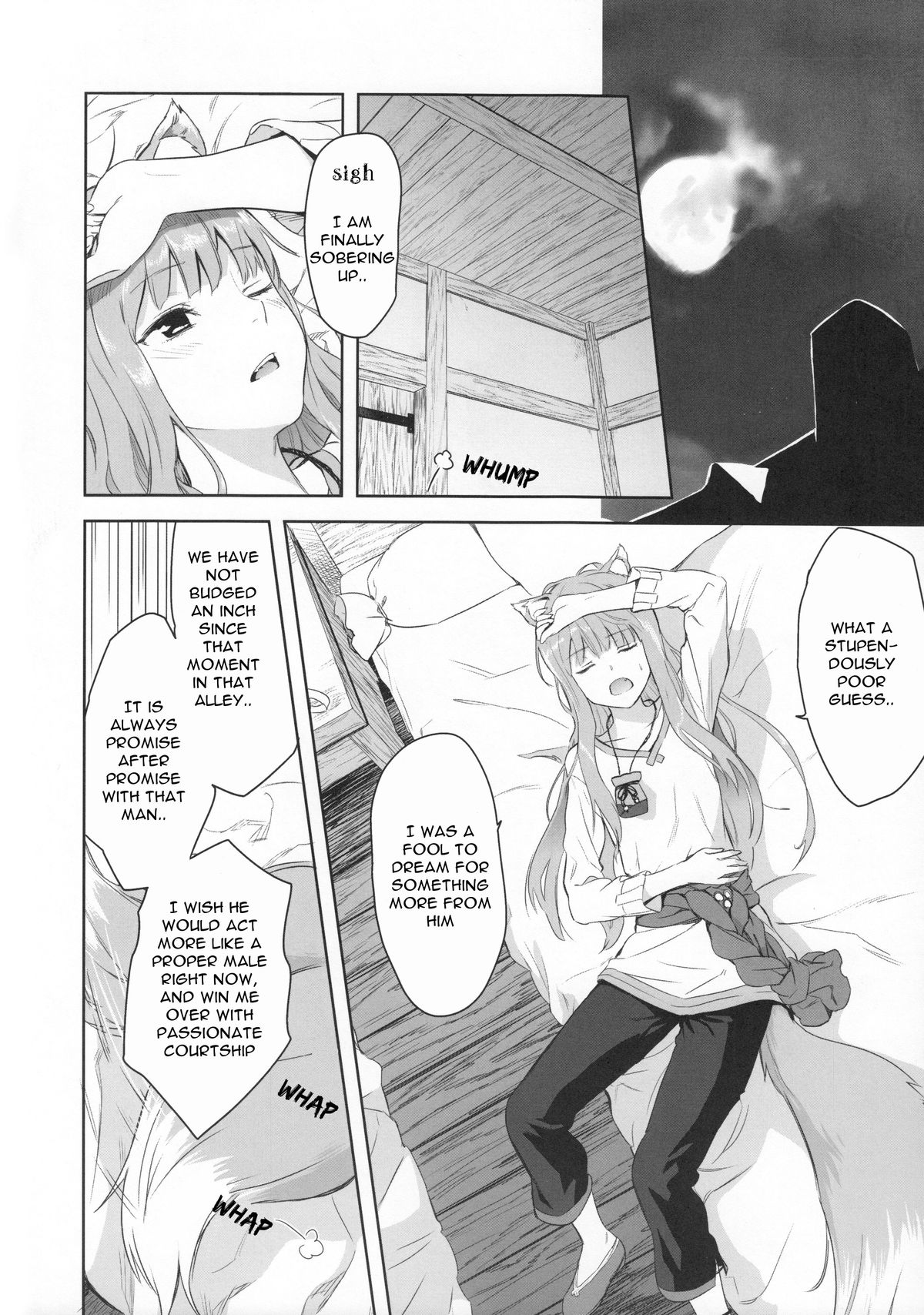 (C83) [Ajisaidenden (Kawakami Rokkaku, Takanashi Rei)] Harvest II (Spice and Wolf) [English] {Drunken Wolf} page 10 full