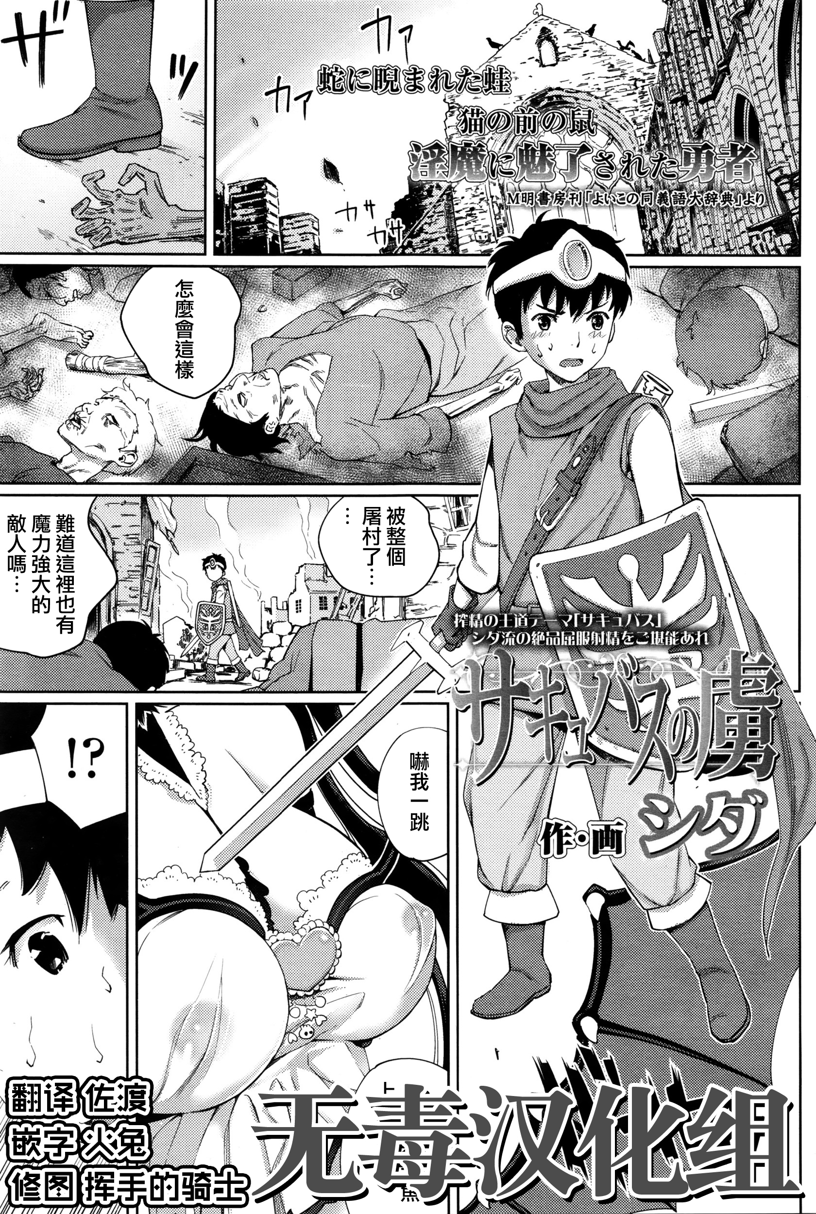 [Shida] Succubus no Toriko (Girls forM Vol. 11) [Chinese] [无毒汉化组] page 1 full