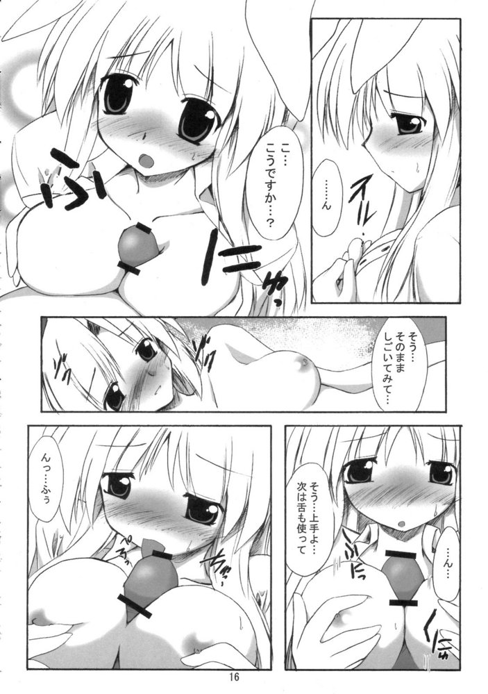 (SC33) [Yuugen Jikkou (Gonzaburo-)] Mousou Tsukinousagi (Touhou Project) page 15 full