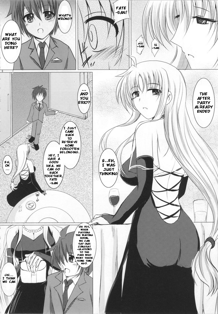 (Lyrical Magical 7) [Shochu MAC (VintageY)] MARRIAGE BLUE (Mahou Shoujo Lyrical Nanoha [Magical Girl Lyrical Nanoha]) [English] page 7 full