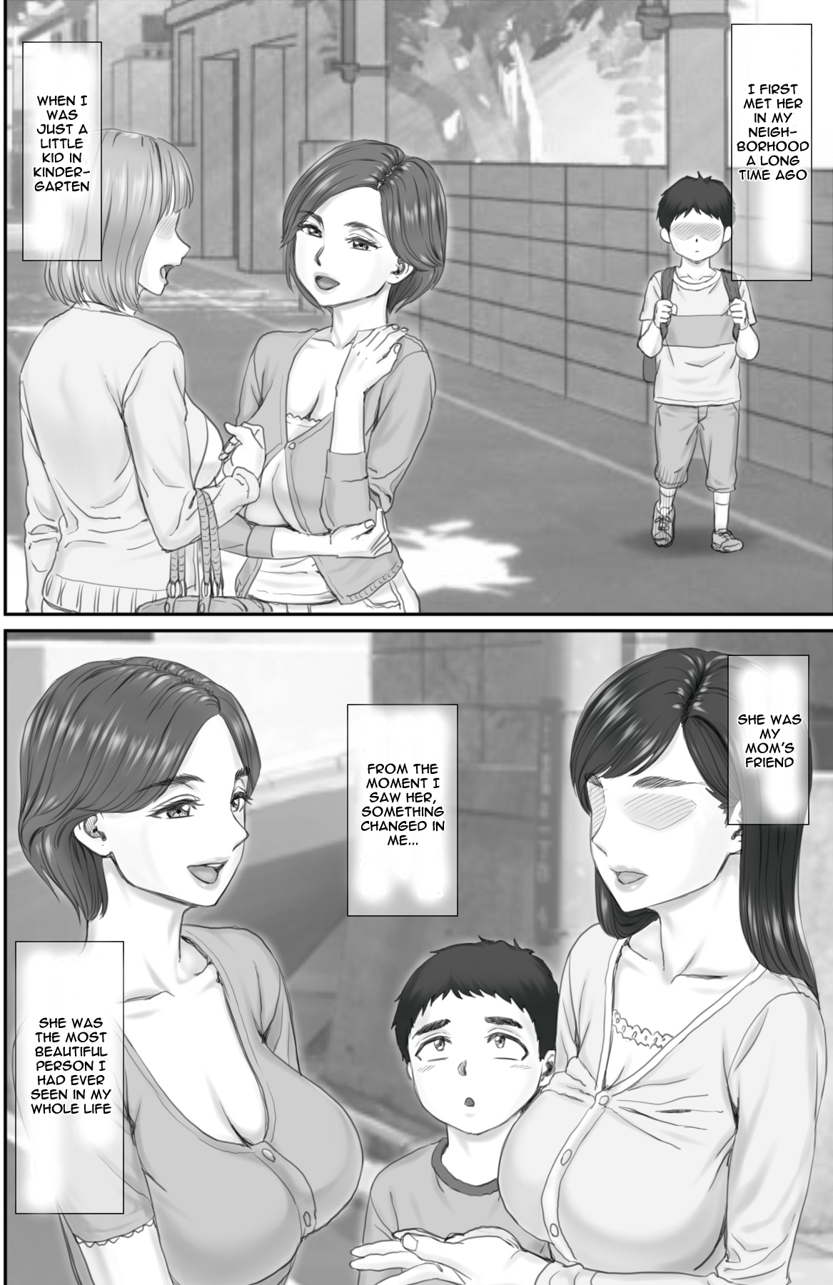 [Ponkotsu Damashii] Boku no Kanojo wa 40-sai no Hitozuma de Mama no Tomodachi | My Girlfriend is my mom's friend - A 40 year old housewife [English] [Jashinslayer] page 6 full