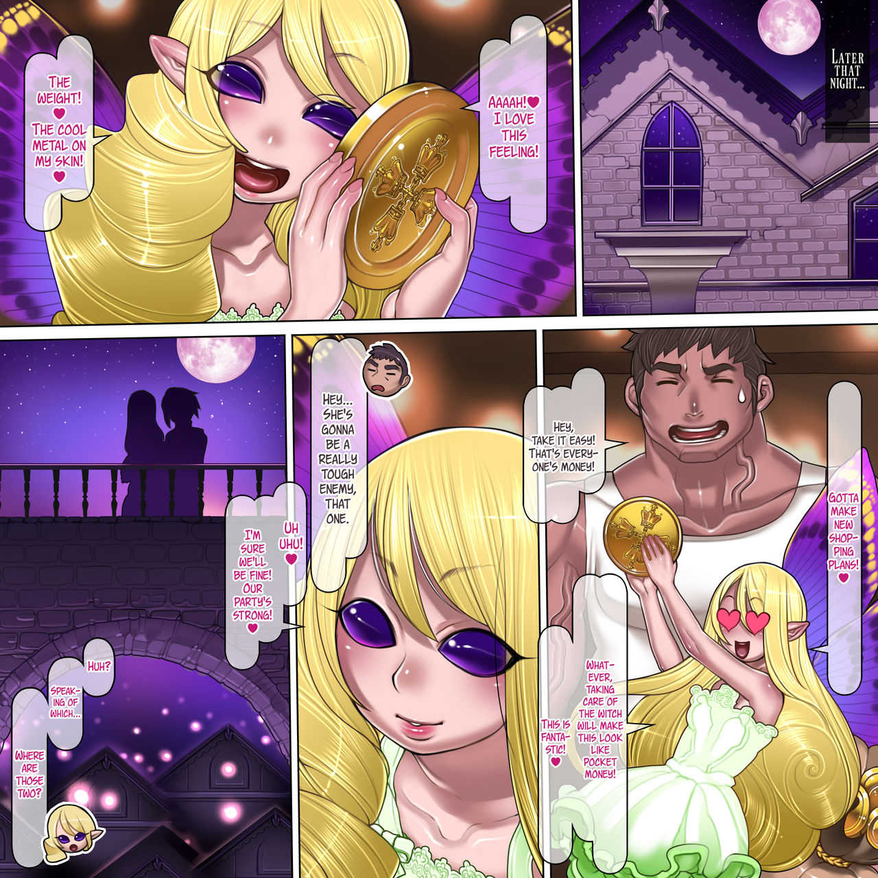 [pinkjoe] Kuromajo no Koukotsu | The Black Witch's Ecstasy [English] =LWB= page 12 full