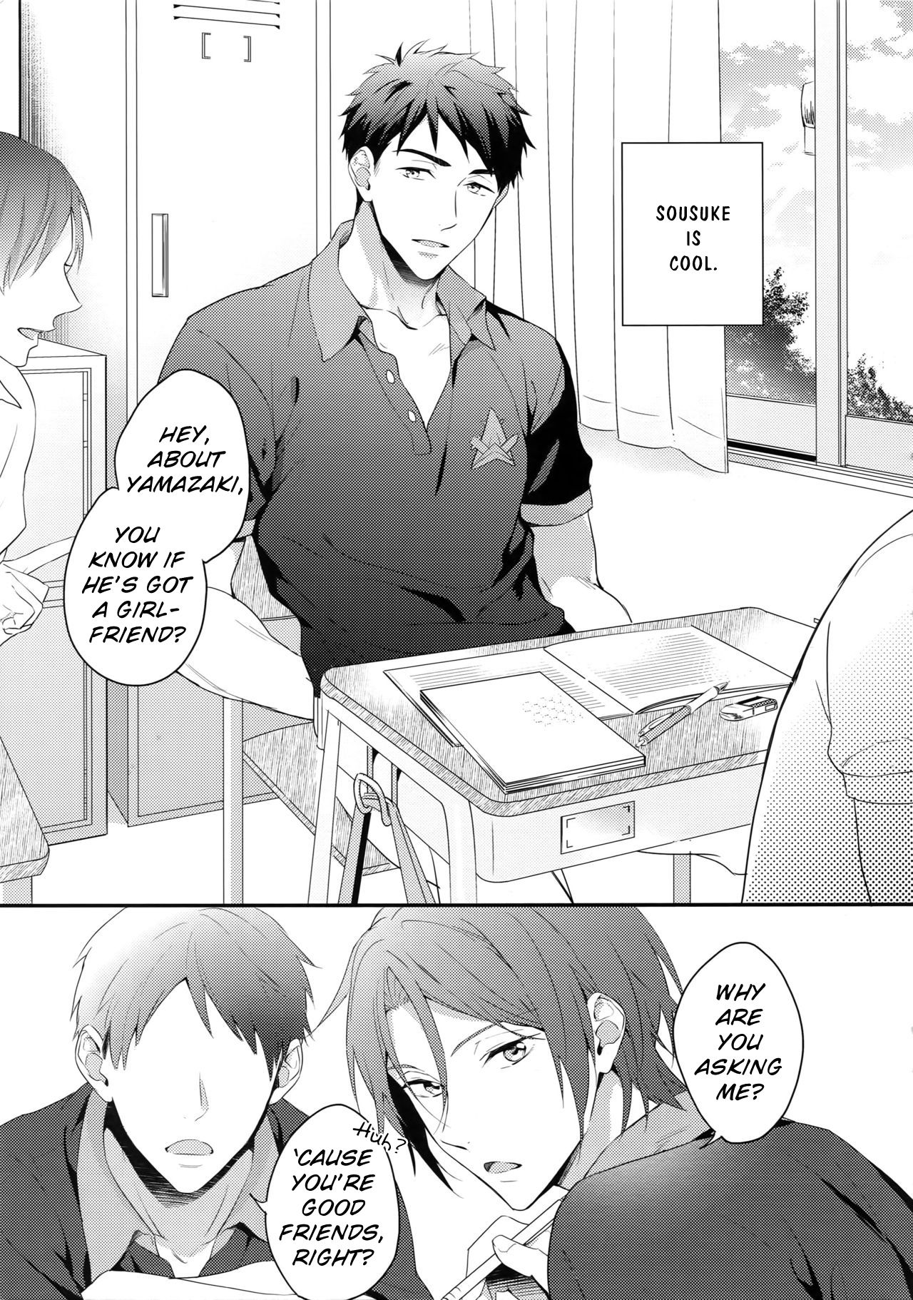 (C90) [PureSlider. (Matsuo)] Matsuoka Rin no Hajimete Zenbu. | Rin Matsuoka's First Everything (Free!) [English] [Nemu] page 4 full