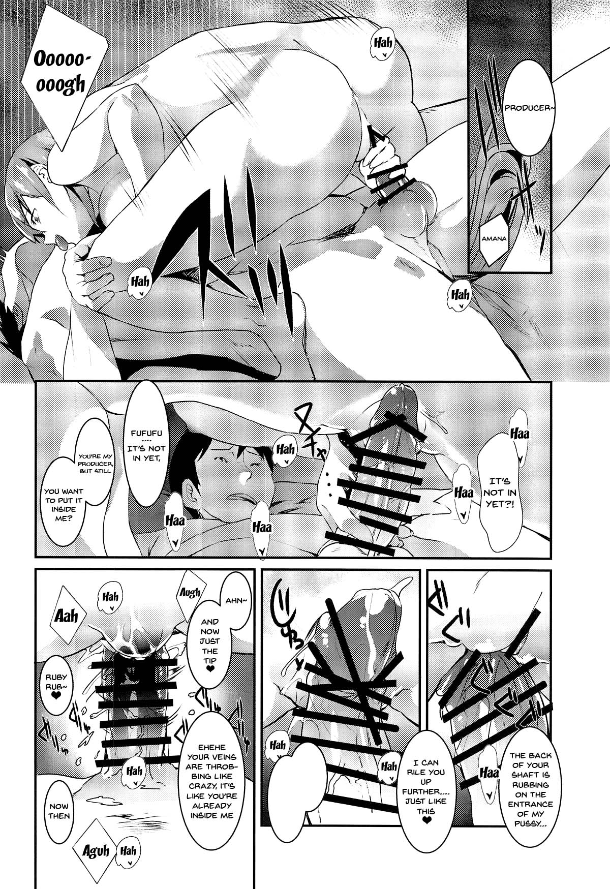 [sand (Asahiru Yuu)] Osaki Amana ni Semerare H Sareru Hon. | A Book About Being Teased (THE iDOLM@STER: Shiny Colors) [English] {Doujins.com} page 15 full