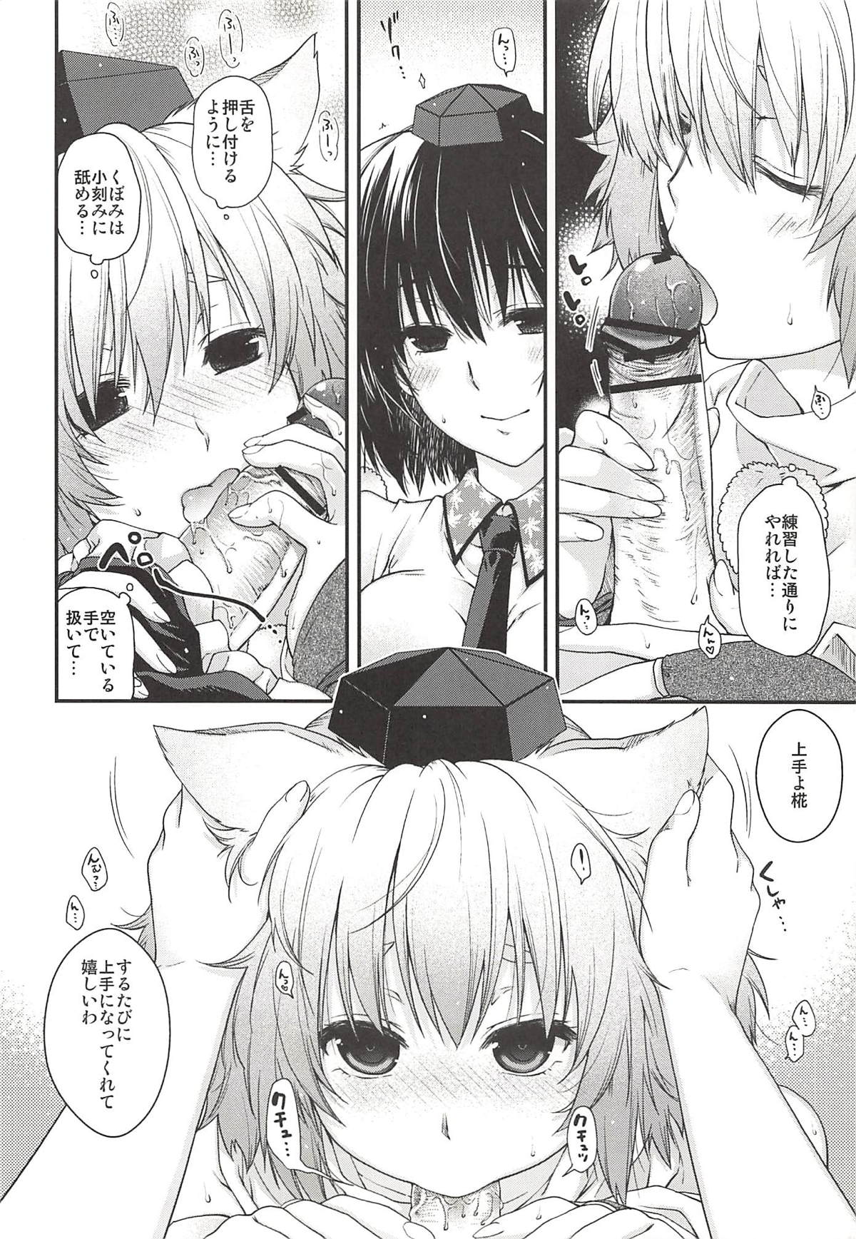 (C84) [HMA (Hiyoshi Hana)] Yotogi Momiji (Touhou Project) page 11 full