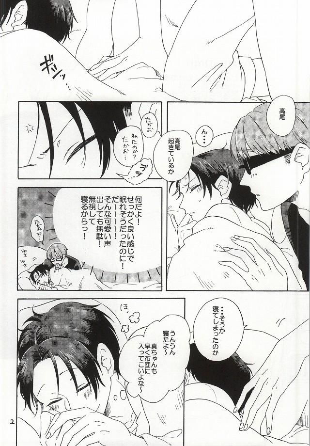 [Tobidasu Megane (Tanaka)] Okite Iru ka, Netemasu yo (Kuroko no Basuke) page 3 full