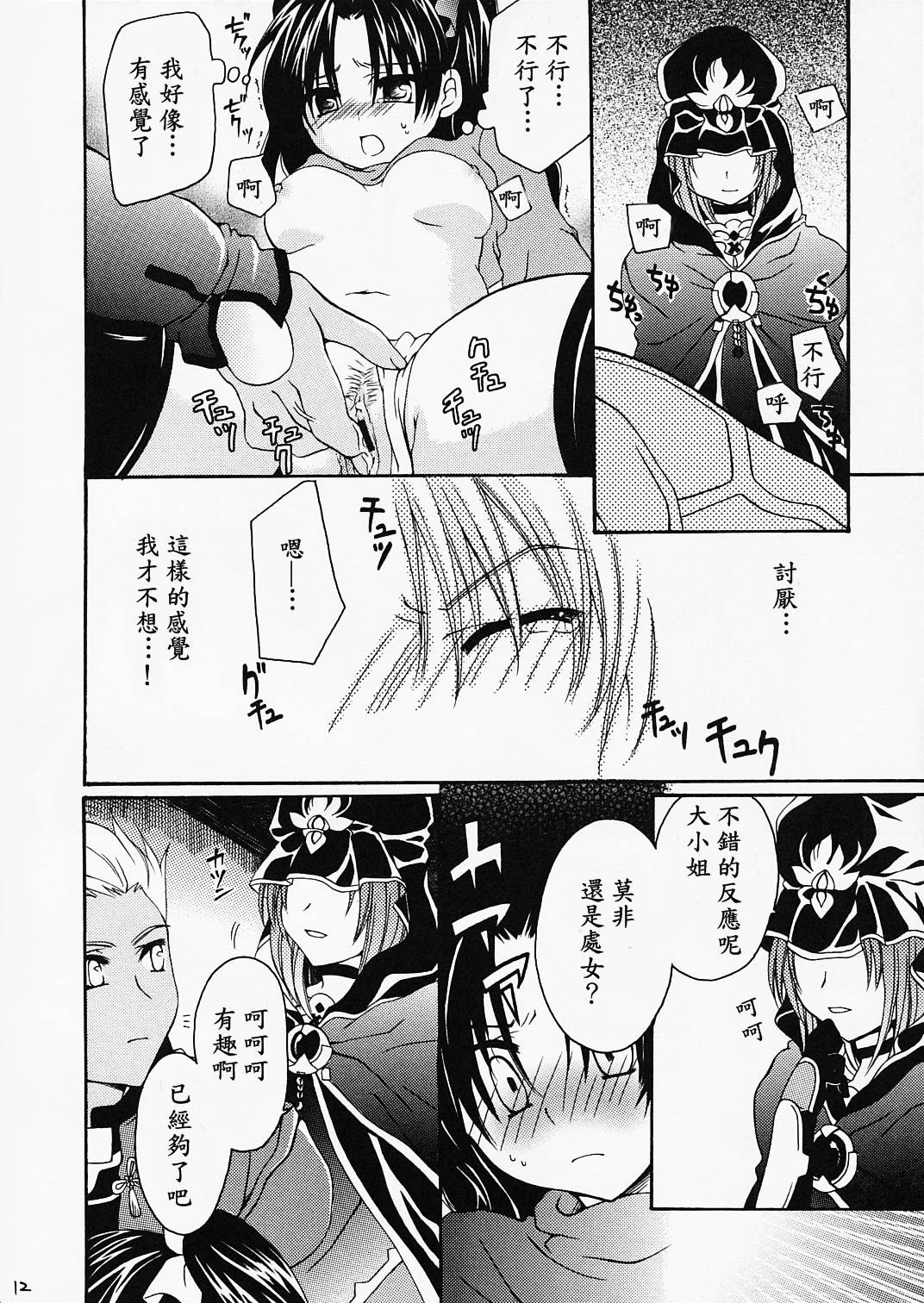 (ComiComi10) [GUNBURREL (Ikura Nagisa)] Silhouette X (Fate/stay night) [Chinese] [wl00314824個人漢化] page 11 full