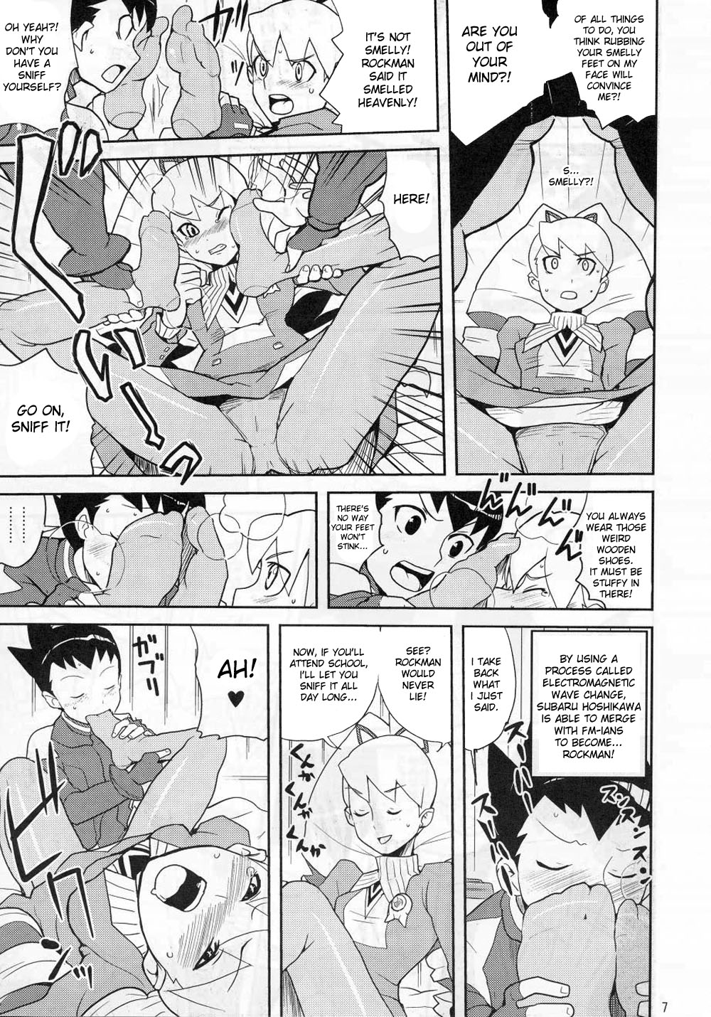 (C71) [Zenra Restaurant (Heriyama)] Sukisuki Bokurano Drill Iinchou (Mega Man Star Force) [English] [DesuDesu] page 6 full