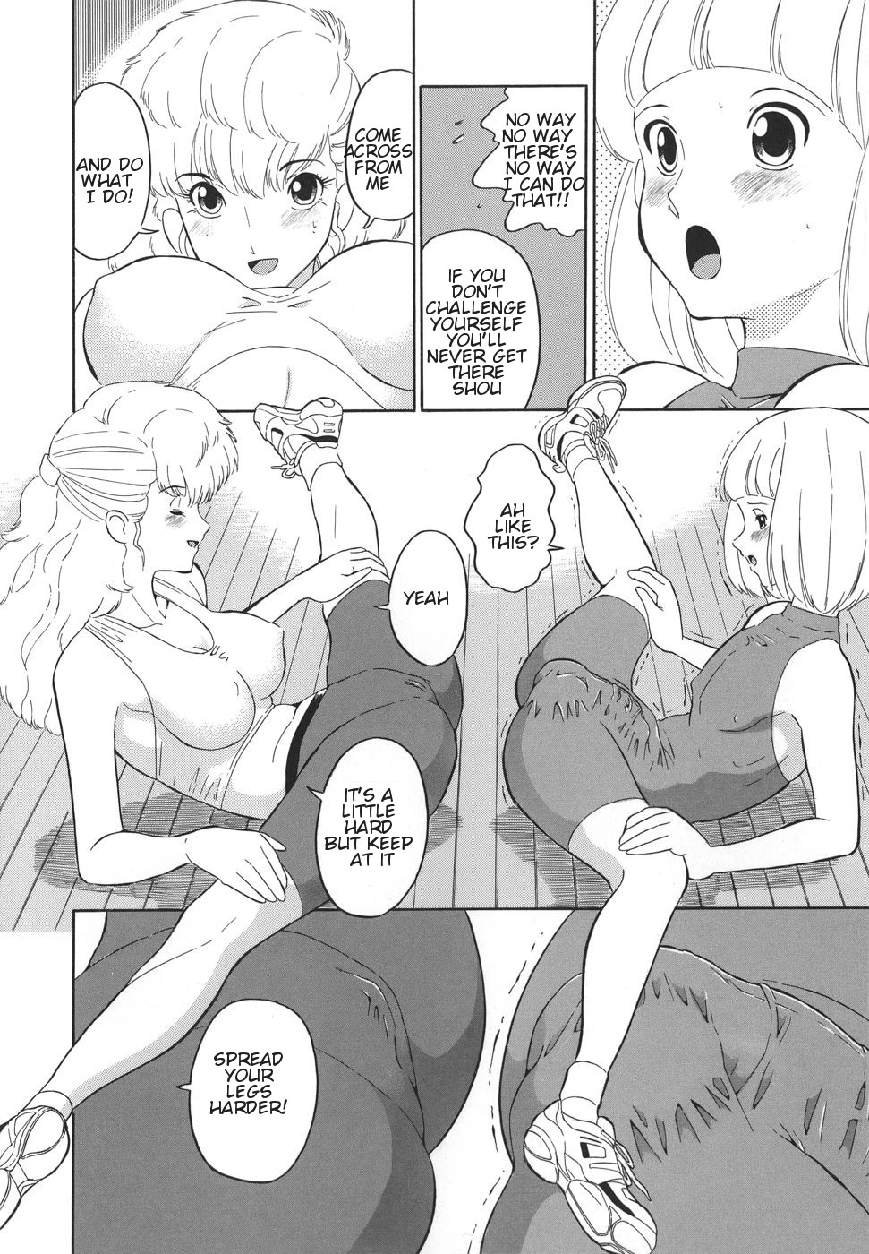 [Dozamura] Oyako de Let's Fitness | Mother and Son Let's Get Fit (Yasashii Seiai Gaku) [English] [Amoskandy] [Decensored] page 4 full