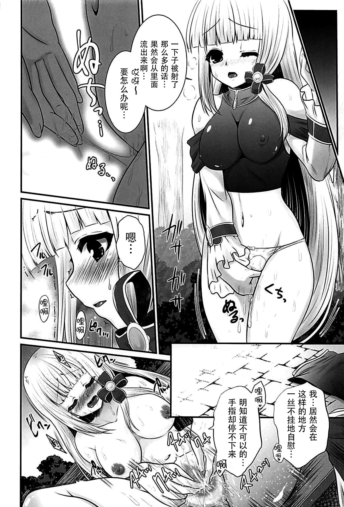 (C93) [Chiisana Kagi (Junji)] Ironeko Hikoujima Gohoushi Iris-san. (Shironeko Project) [Chinese] [脸肿汉化组] page 12 full