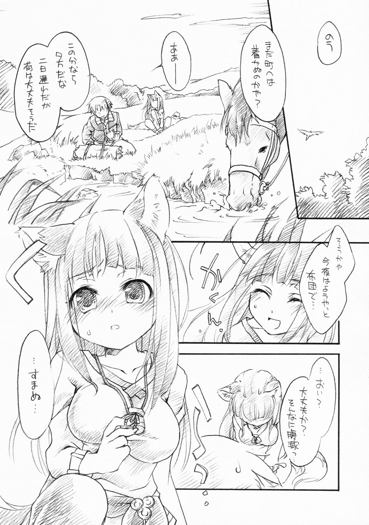 (C76) [Hinaprin (Ikuta Takanon)] Ookami no Soukessan (Spice and Wolf) page 5 full