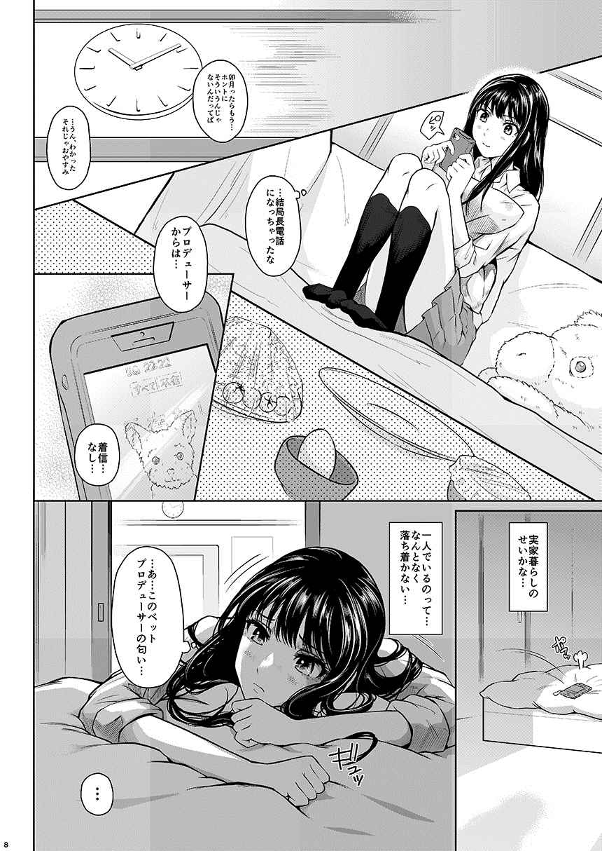 (C87) [Kou☆Roman Koubou (Edogawa Roman)] Cinderella no Tsukanoma (THE IDOLM@STER CINDERELLA GIRLS) page 8 full