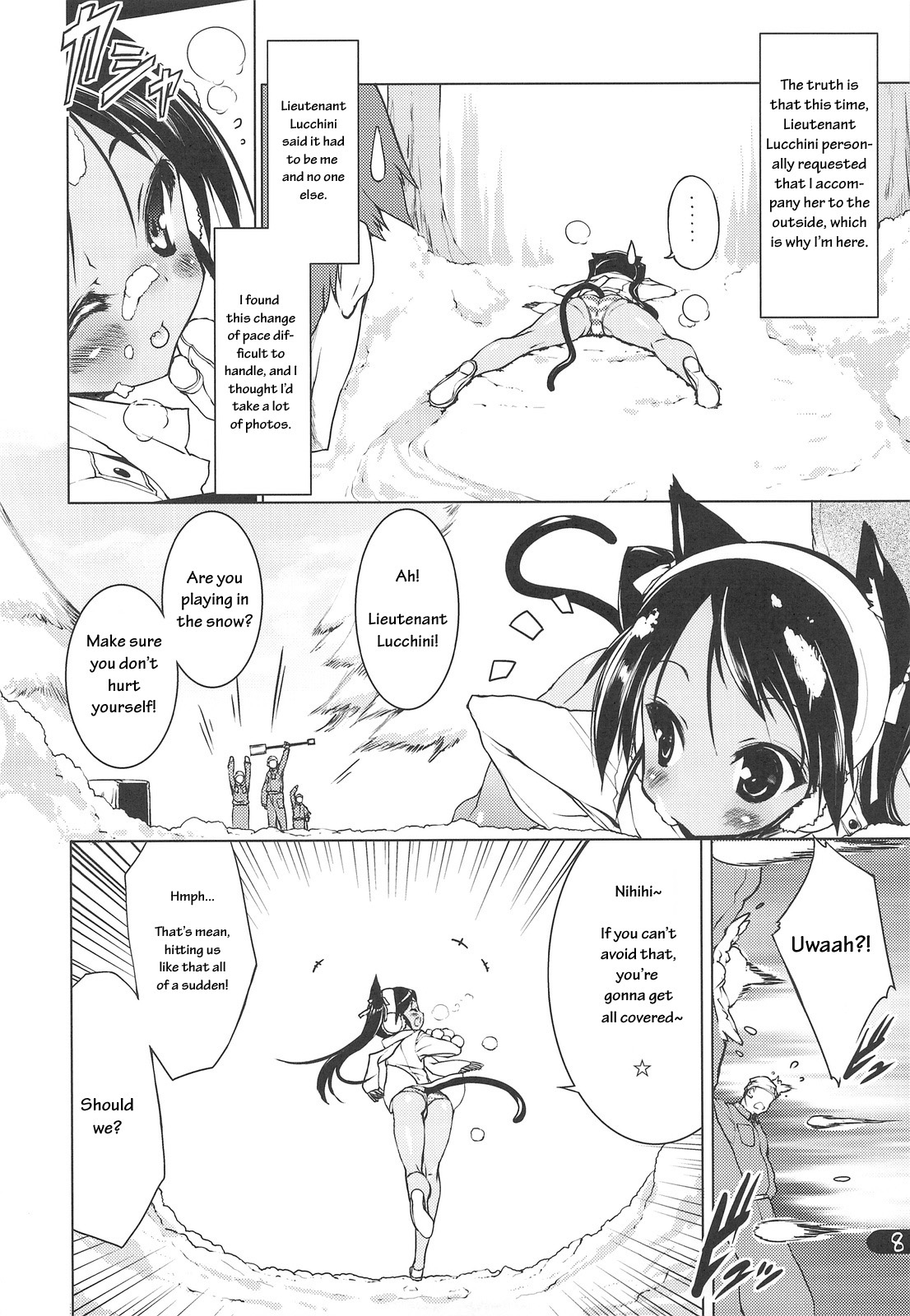 (C75) [Uropyon (Urotan)] Milkie Strike 2 (Strike Witches) [English] [Yomi] page 7 full