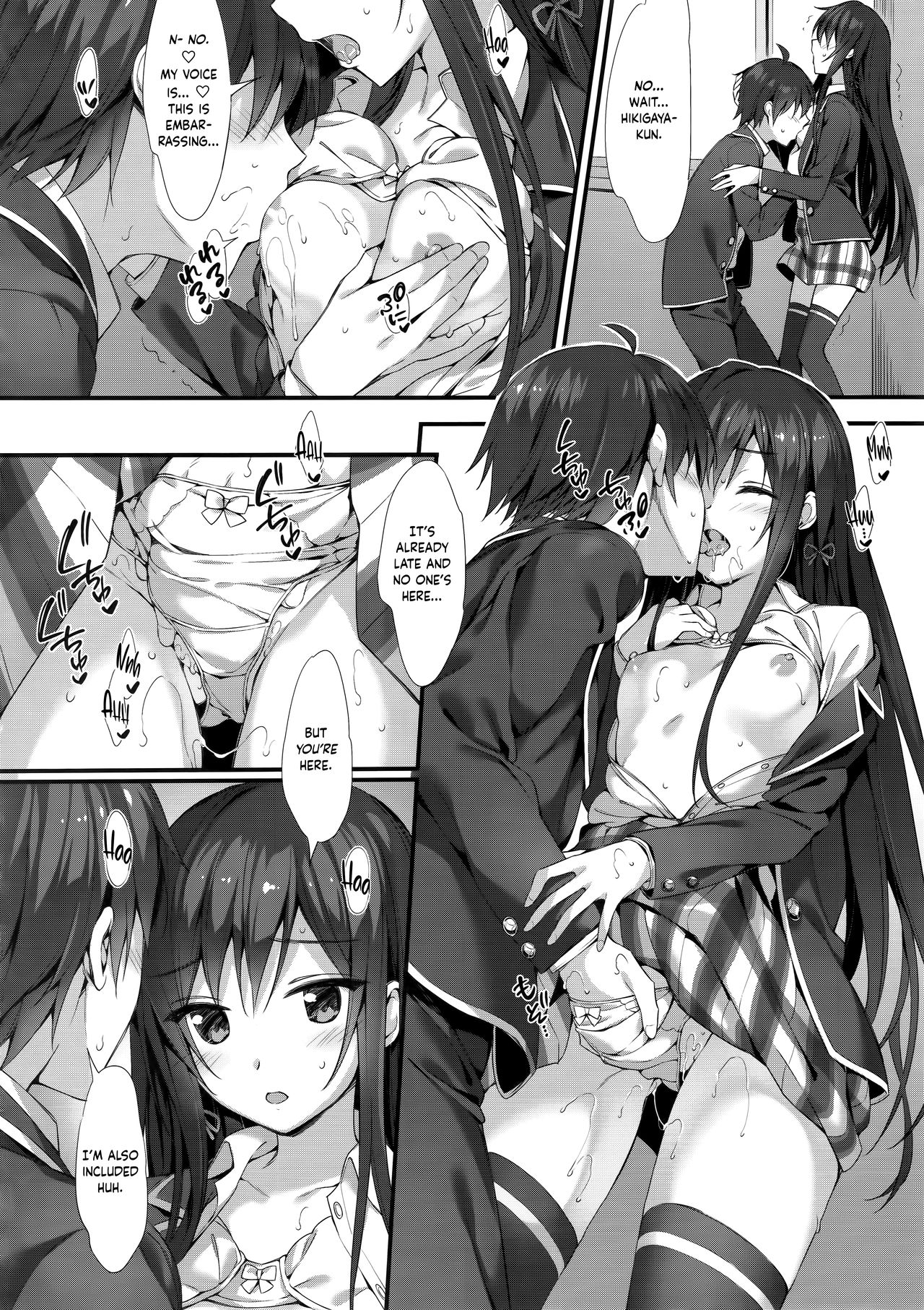 (C95) [P:P (Oryou)] Yukinon Gentei 3 (Yahari Ore no Seishun Love Come wa Machigatteiru.) [English] [obsoletezero] page 4 full