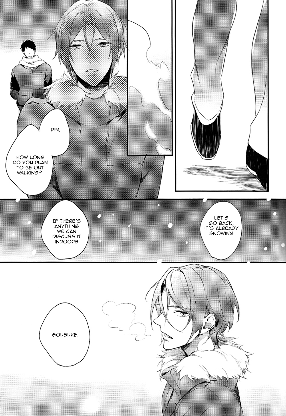 (C87) [PureSlider (Matsuo)] Yasashii Dokusen Yoku Kouhen | Gentle Possessiveness sequel (Free!) [English] [Carrot-Bunny] page 22 full