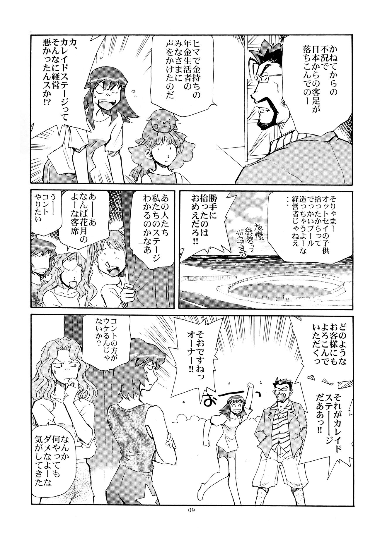 (C64) [Okinawa Taieki Gunjinkai (Yasunaga Kouichirou)] Kaleido Superstar Retsuden (Kaleido Star) page 8 full