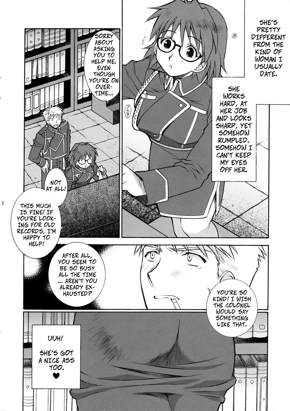 (C66) [Totsugeki Wolf (Yuhki Mitsuru)] Girl's Bravo! (Fullmetal Alchemist) [English] page 2 full