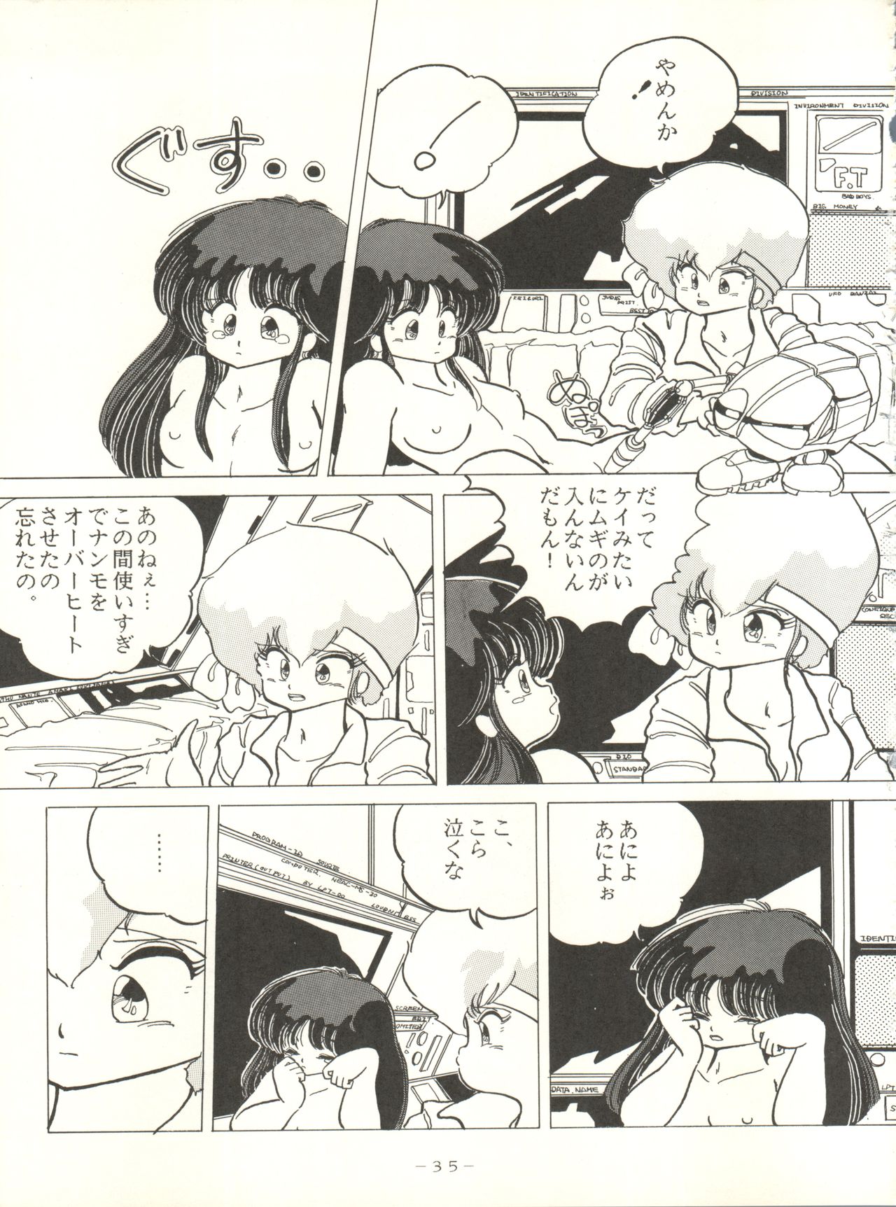 (C33) [Studio 7, pax, Gokuaku Shounin Henshuubu (Various)] X DIGITAL ver.1.0 -DIRTY PAIR SPECIAL- (Dirty Pair) page 35 full