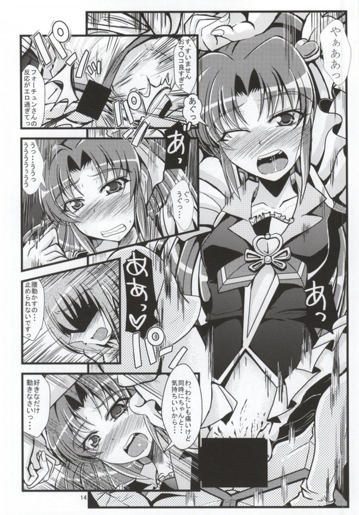 (C86) [GARUNANSA mk-2 (Mizuhara Katsumi)] Samishii Kimochi wo Wasureru hodo ni (HappinessCharge Precure!) page 11 full