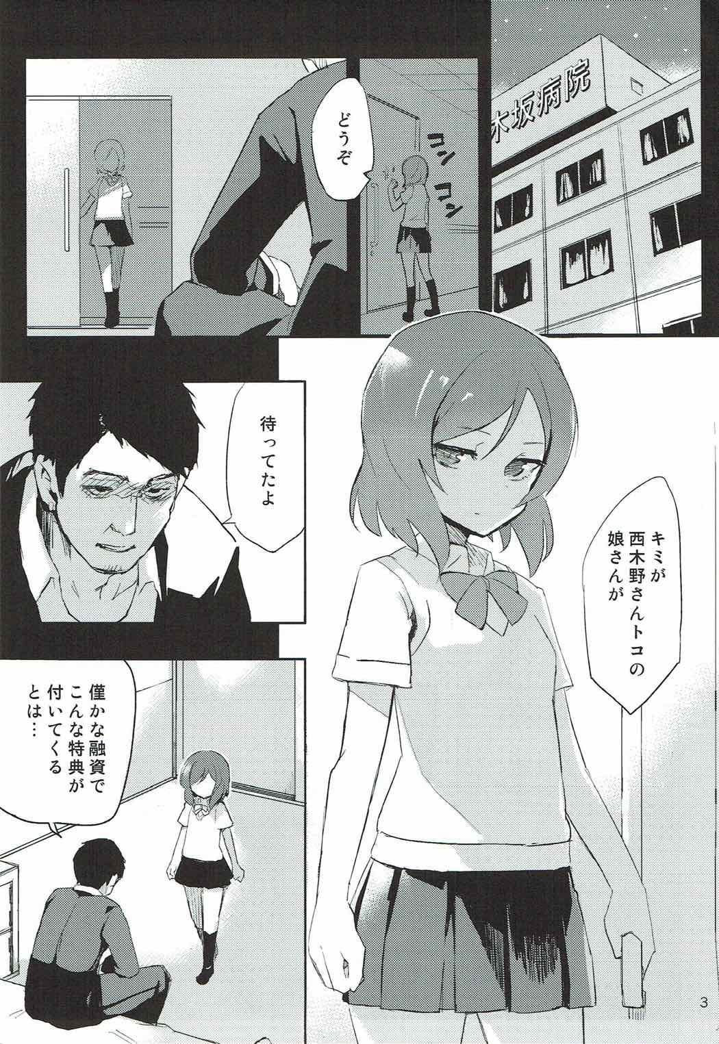 (C84) [Naranashitori (Akami)] School Idol Nishikino Maki no Ura Eigyou (Love Live!) page 2 full
