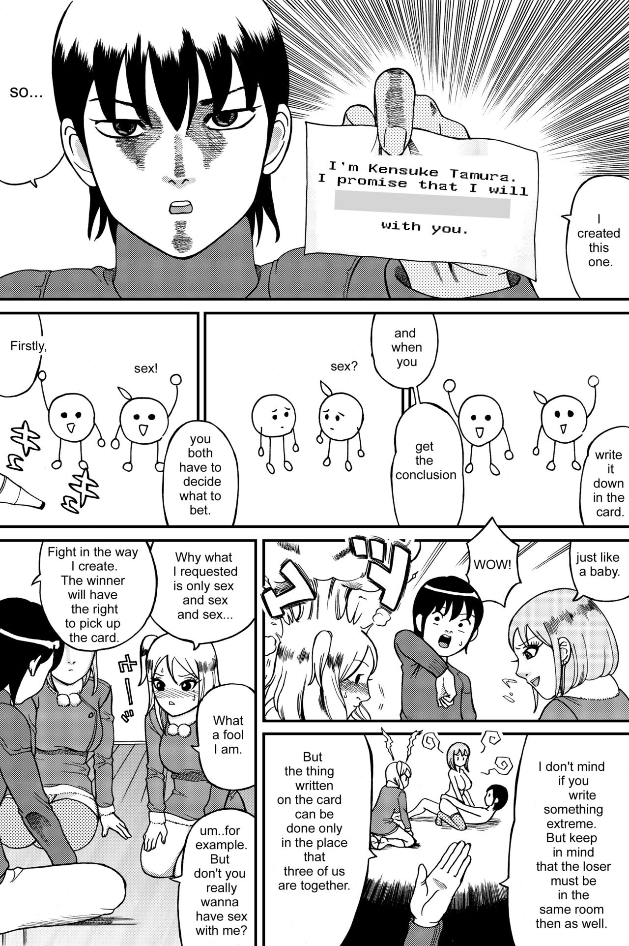 Fuwapoyo crimson/catfight comic (English version) page 5 full