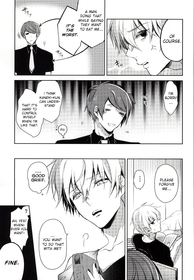 (Tokyo Shock 2) [DIANA (Assa)] Tsukiyama-san, Shibatte agemasu. | Tsukiyama-san, I'll tie you up! (Tokyo Ghoul) [English] [Irefumi] page 4 full