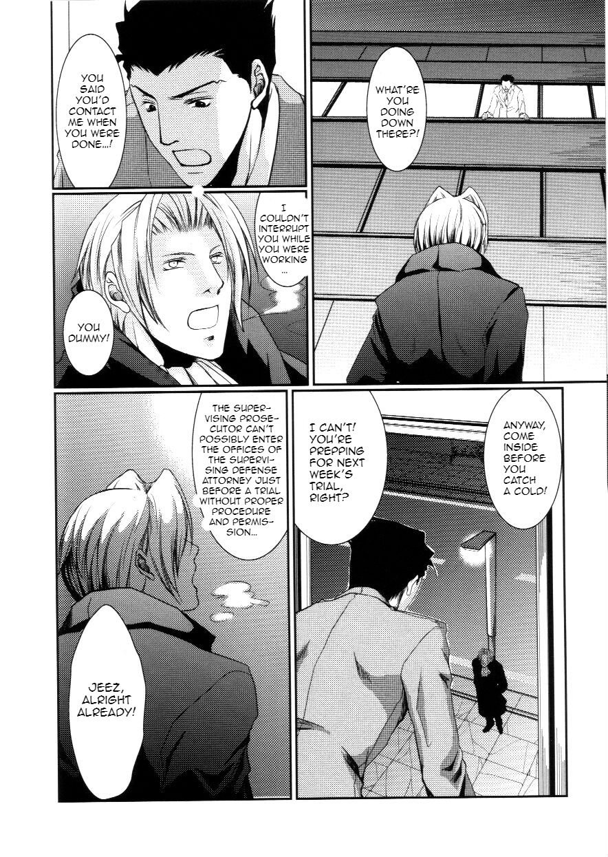 (C79) [Yokushitsu (Katsura)] MISTLETOE (Gyakuten Saiban) [English] page 19 full