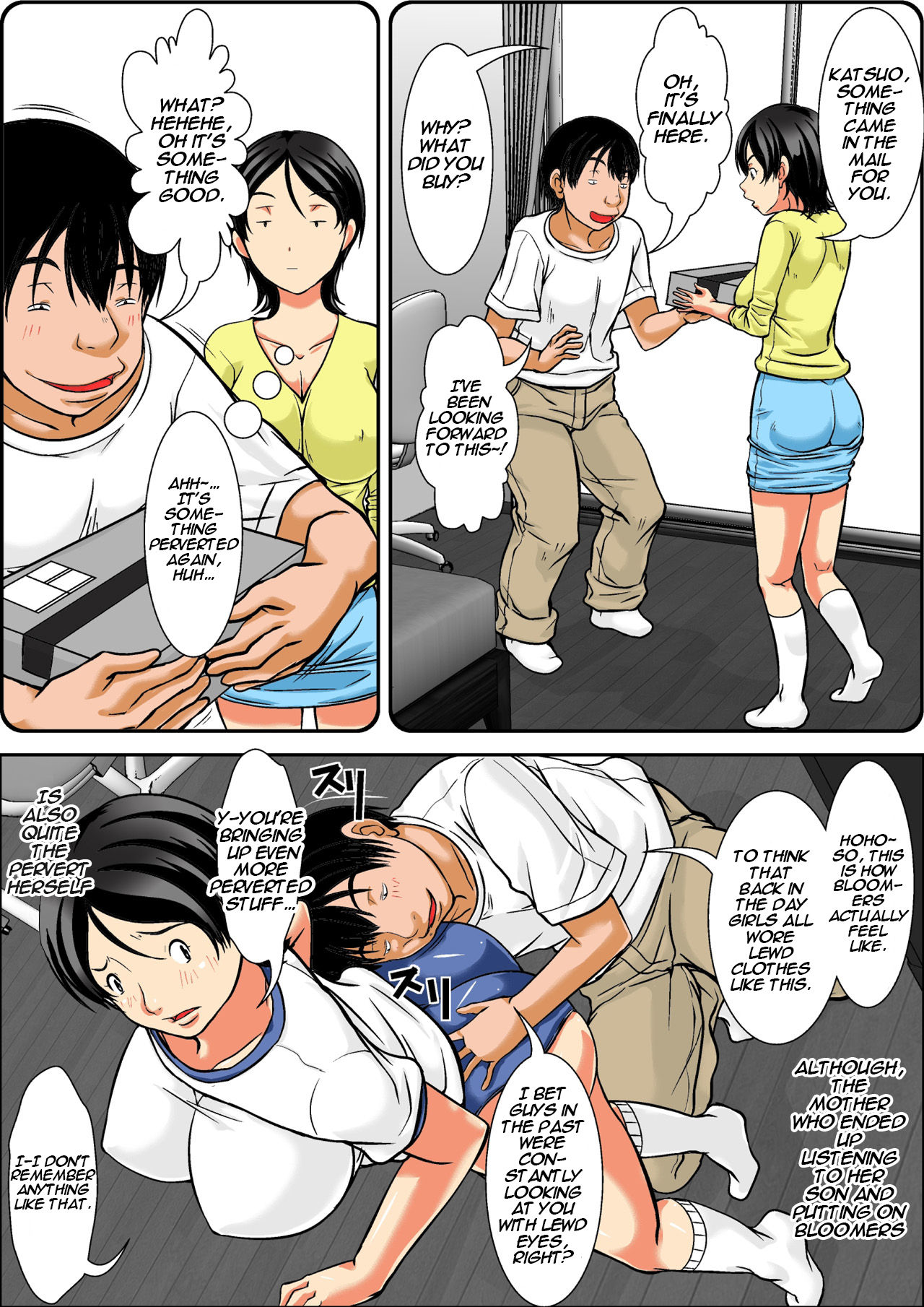 [Hoyoyodou] Kora! Anta Hahaoya o Kudoite Nani Shiyoutte Iu no! ~Hahaoya Hatsujou Hen~ Kouhen [English] {forbiddenfetish77} page 15 full