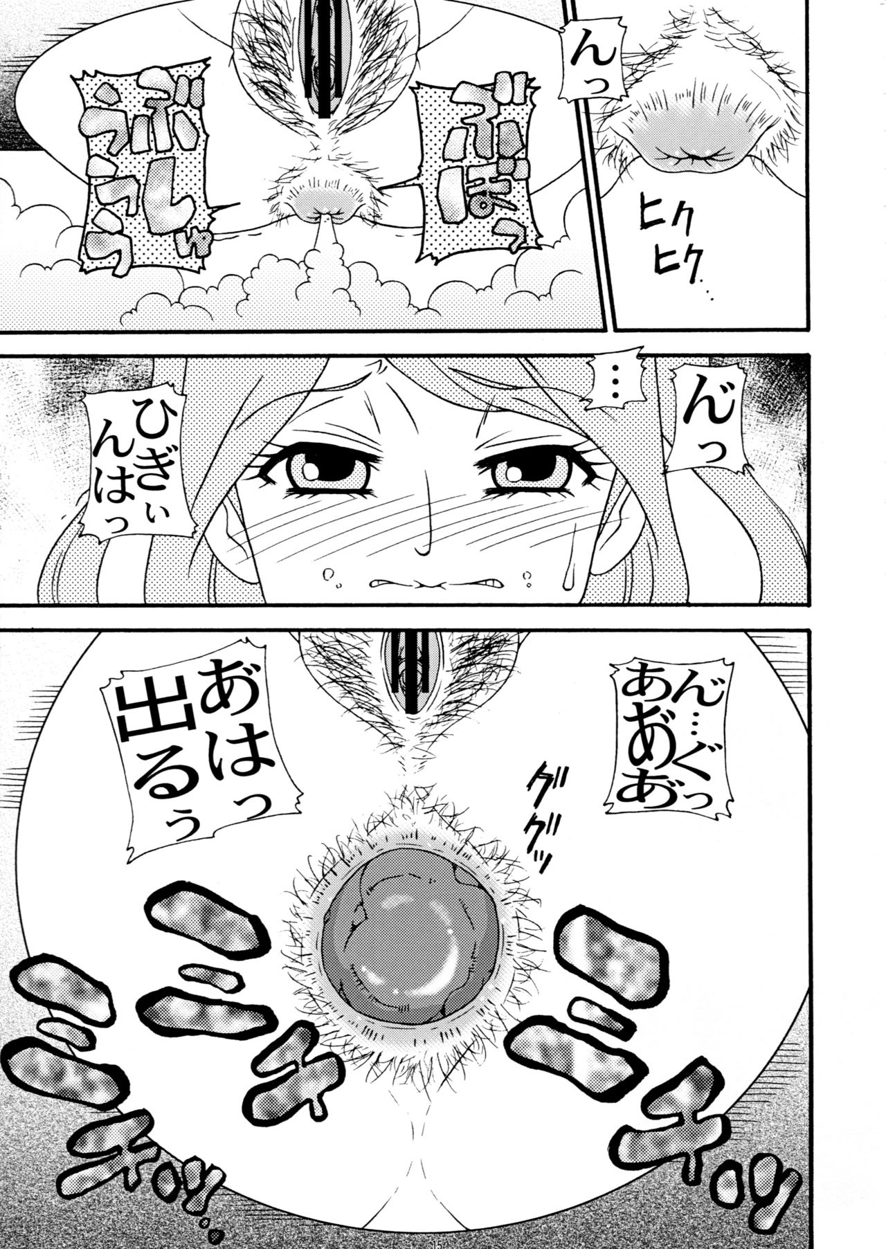 (C78) [Sakusakusakuchan (Yoroshiku Tarou)] SakuComi! Tokumori (HeartCatch PreCure!, Battle Spirits Shounen Gekiha Dan, Gokujou!! Mecha Mote Iinchou) page 14 full