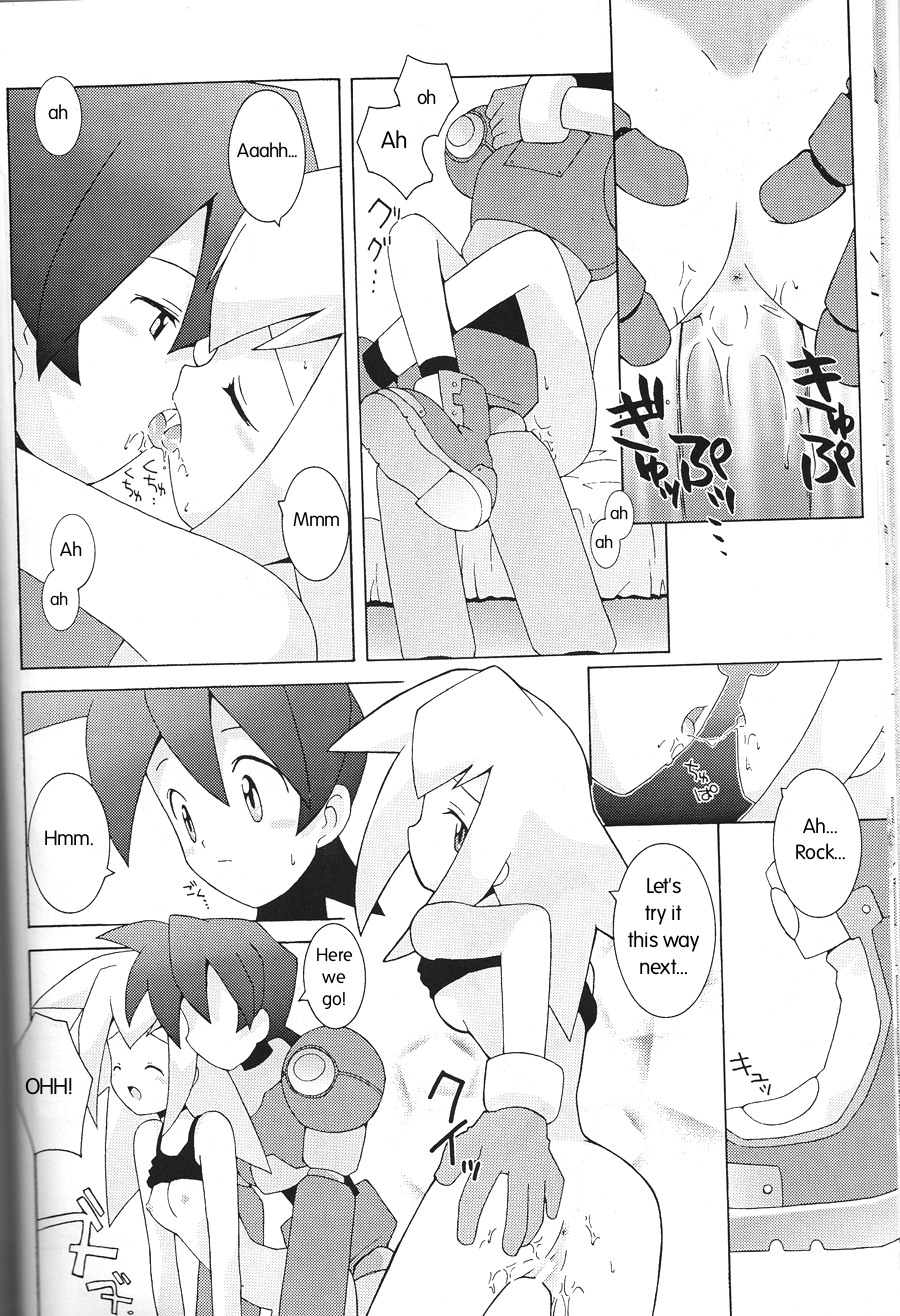 (CR21) [Bakuhatsu BRS. (B.Tarou)] Roll-chan no Kaihatsu Nikki | Roll's Development Diary (CAPSULE COMPUTER) (Rockman DASH) [English] [Writefuck] page 8 full