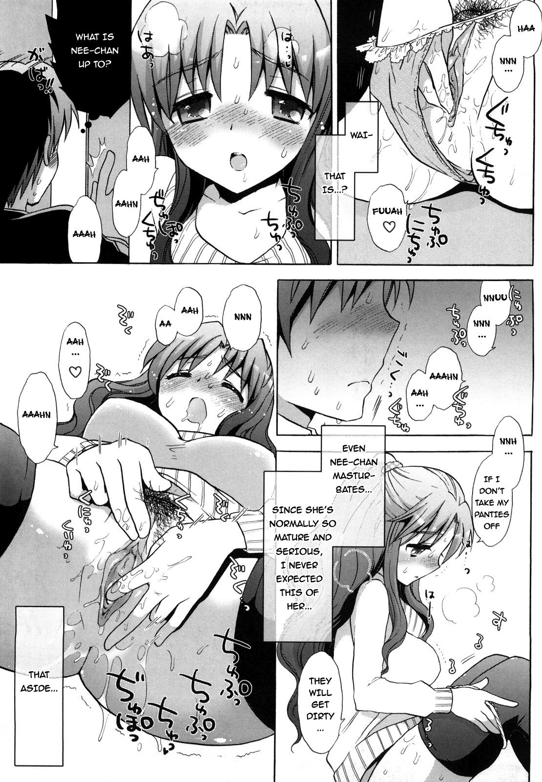 [Mozuya Murasaki] Nee-chan vs XXX - Sister vs Masturbation hall?! (Ecchi na Koto Shiyo...) [English] =TV= [Decensored] page 3 full