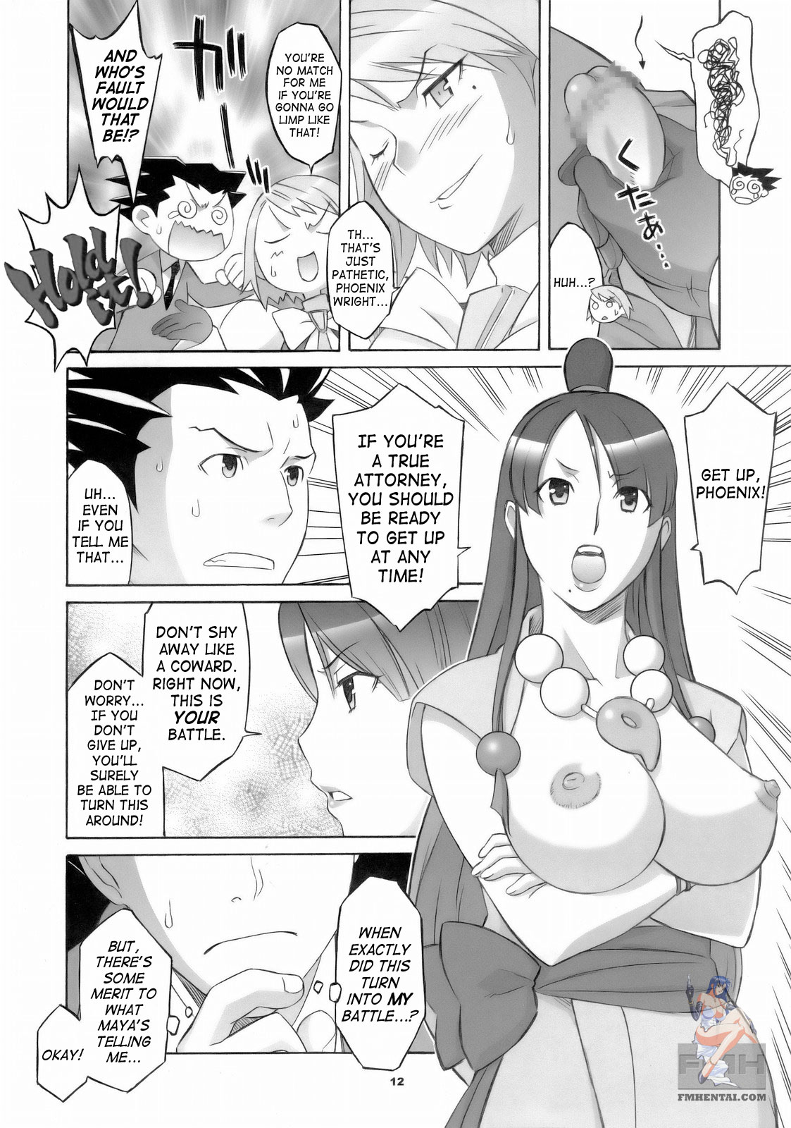 (SC32) [Wagamama Dou (Syowmaru)] Gyakuten Shainban (Ace Attorney) [English] [SaHa] page 11 full