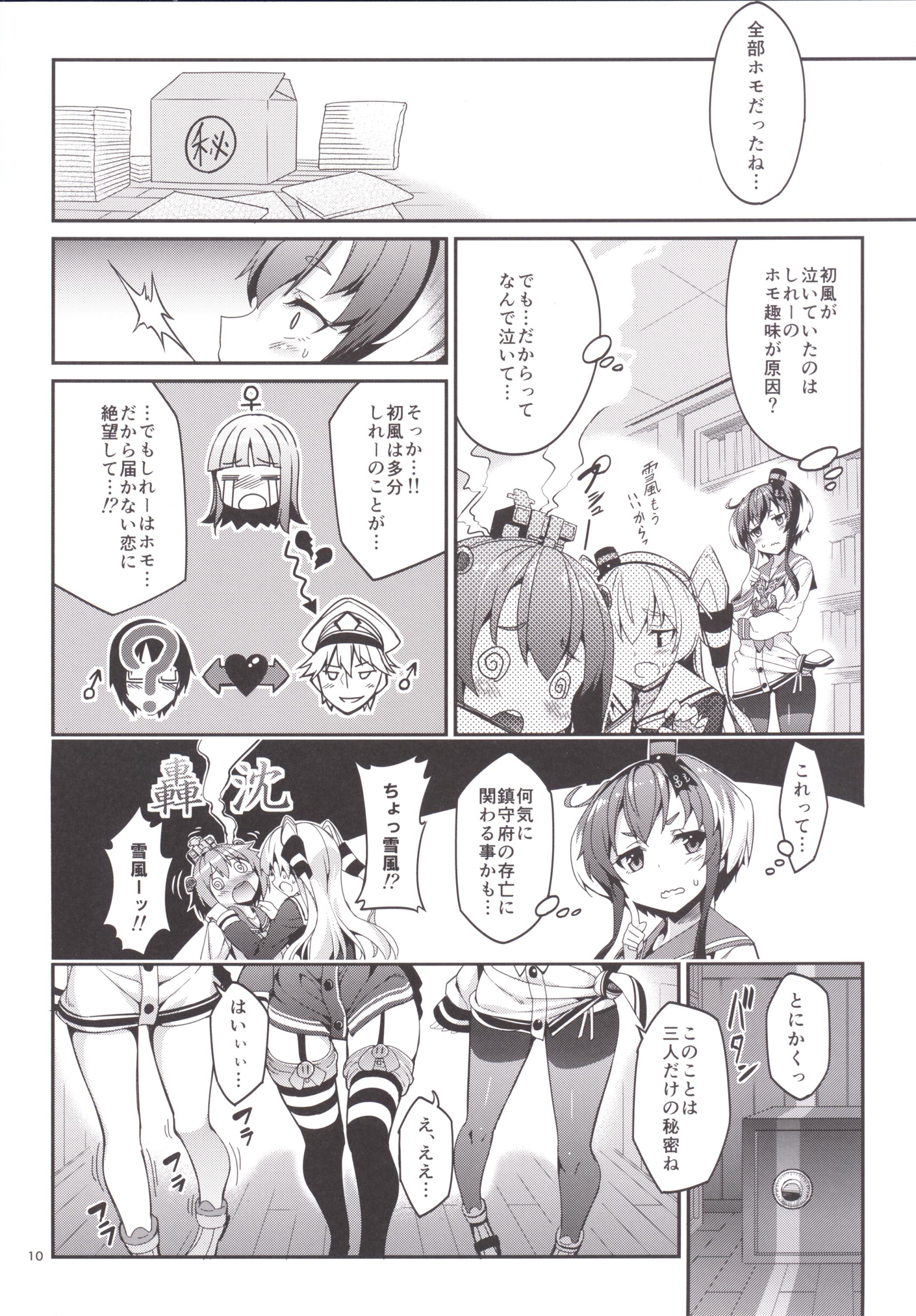 [Coffee Maker (Asamine Tel)] Shire! Mayonaka ni Nani Shitenno? (Kantai Collection -KanColle-) [Digital] page 9 full