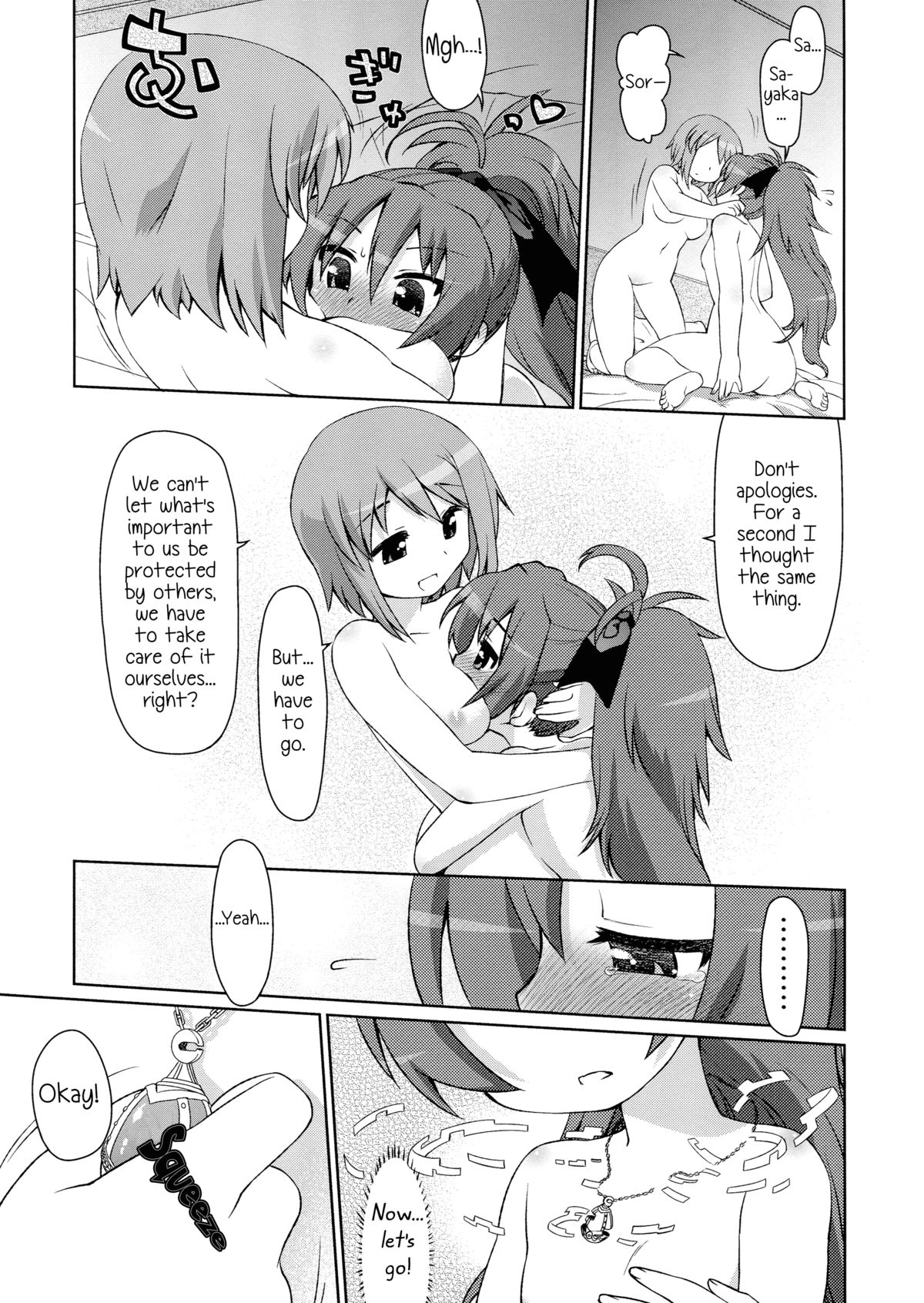 (C83) [CELTRANCE (Kogaku Kazuya)] Gyakushuu no Akai Hito (Puella Magi Madoka Magica) [English] page 9 full