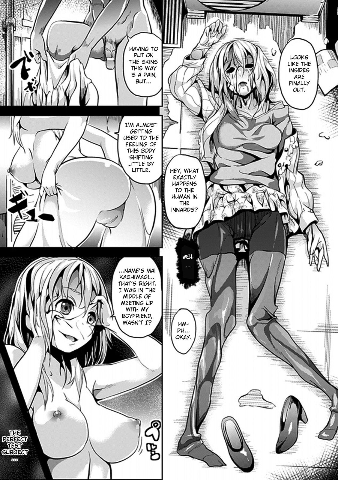 [DATE] Deep Stalker Sono Nakami... | Deep Stalker: The Innards... (Bessatsu Comic Unreal Kawa o Kite Ano Musume ni Narisumashi H Vol. 1) [English] [alavand] [Digital] page 3 full