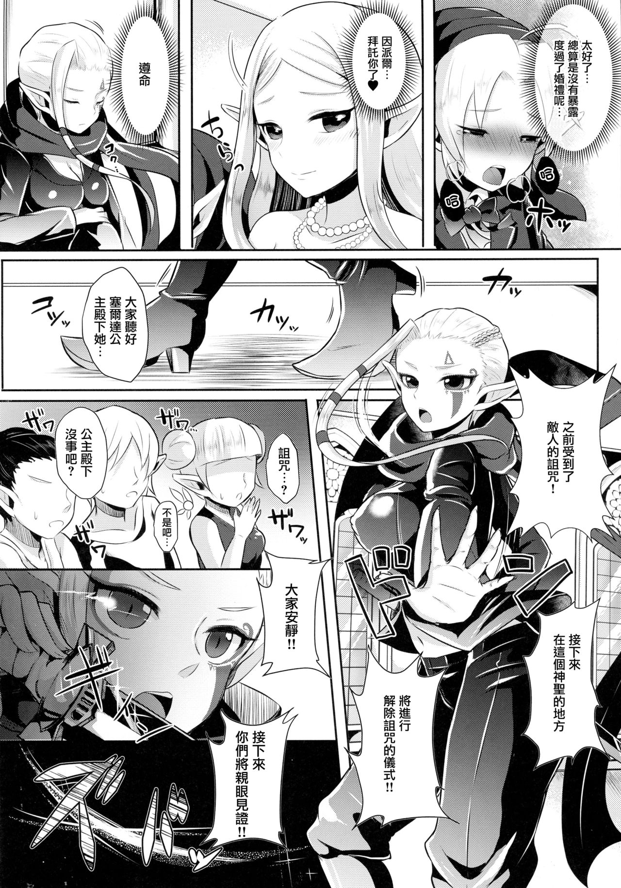 (C91) [Maltese (Runrun)] Futanari Zelda Hime to Dokidoki = Kekkonshiki (The Legend Of Zelda) [Chinese] [沒有漢化] page 15 full