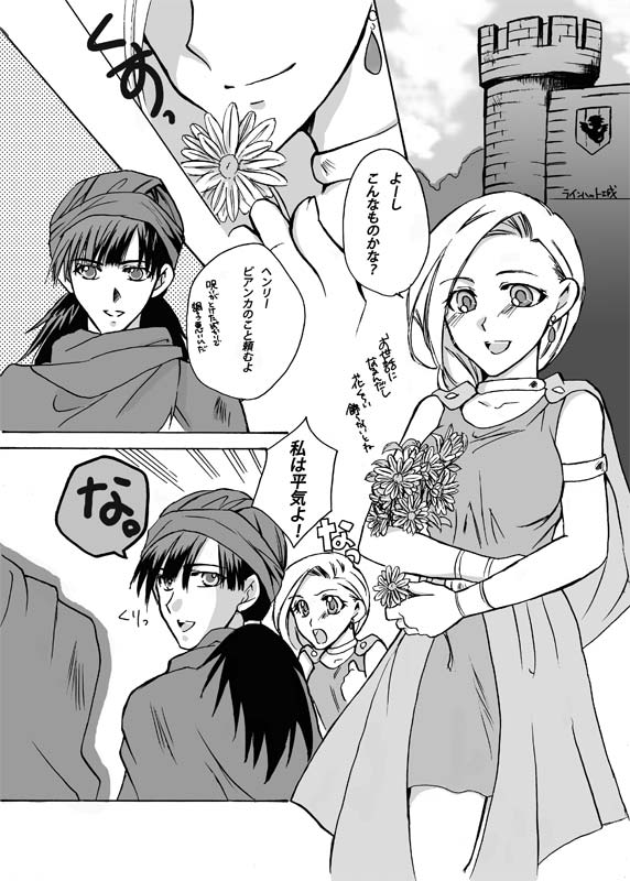 [Kagi Node (Tsubaki Hara)] Bianca to Line Kingdom (Dragon Quest V) page 3 full