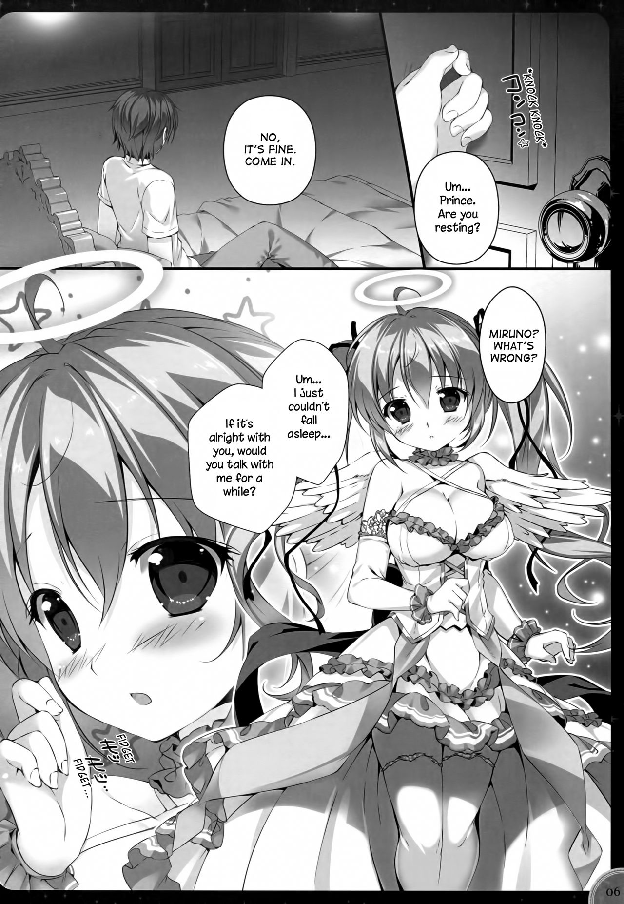 (C93) [PINK CHUCHU (Mikeou)] Kinkyuu Mission Tenshichou Miruno no Shinshitsu | Urgent Mission - Angel Chief Miruno's Bedroom (Sennen Sensou Aigis) [English] [Kuremisago] page 5 full