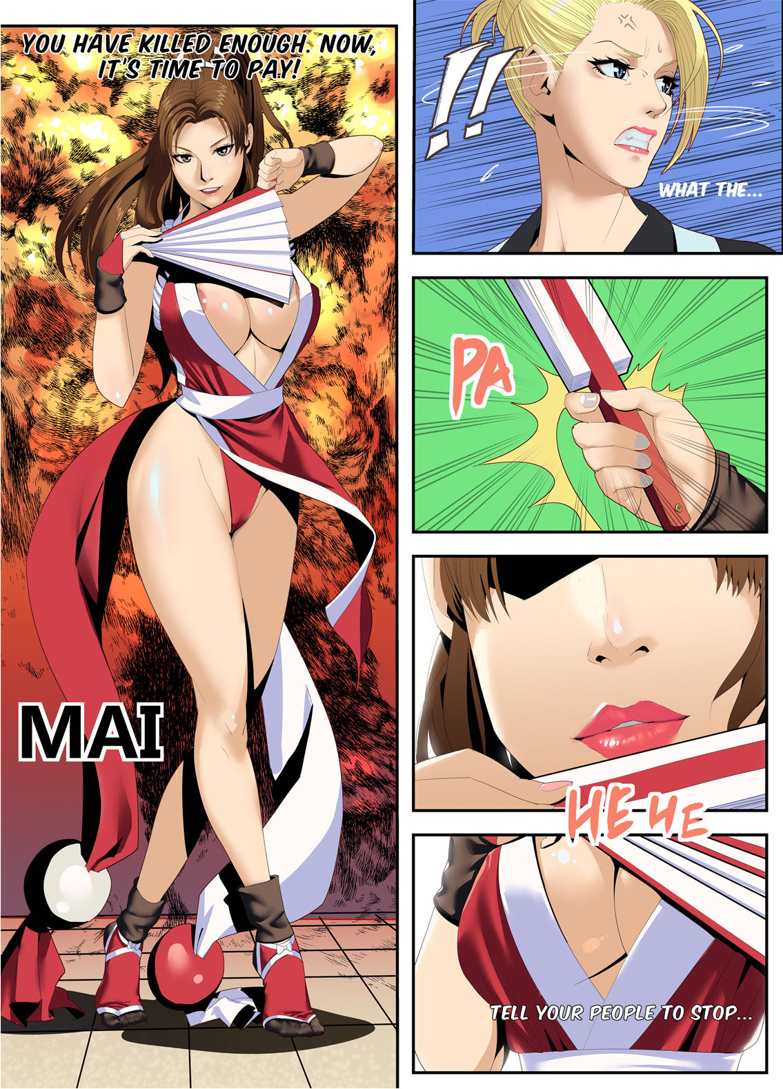 [chunlieater] The Lust of Mai Shiranui (King of Fighters) [English] [Yorkchoi & Twist] page 5 full
