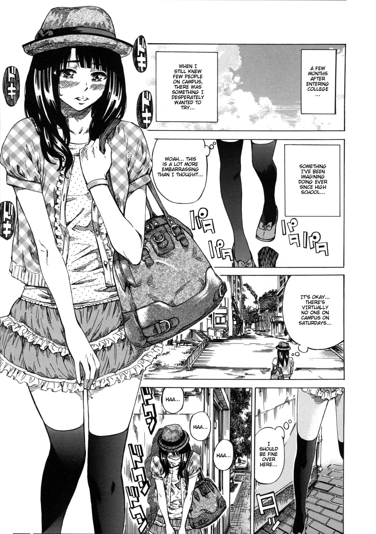 [MARUTA] Kashiwazaki Miki wa Ironna Basho de Zenra Sanpo Shitemita | Miki Kashiwazaki Goes Naked in All Sorts of Places Ch. 1-4 [English] {Taihen Zombii} page 7 full