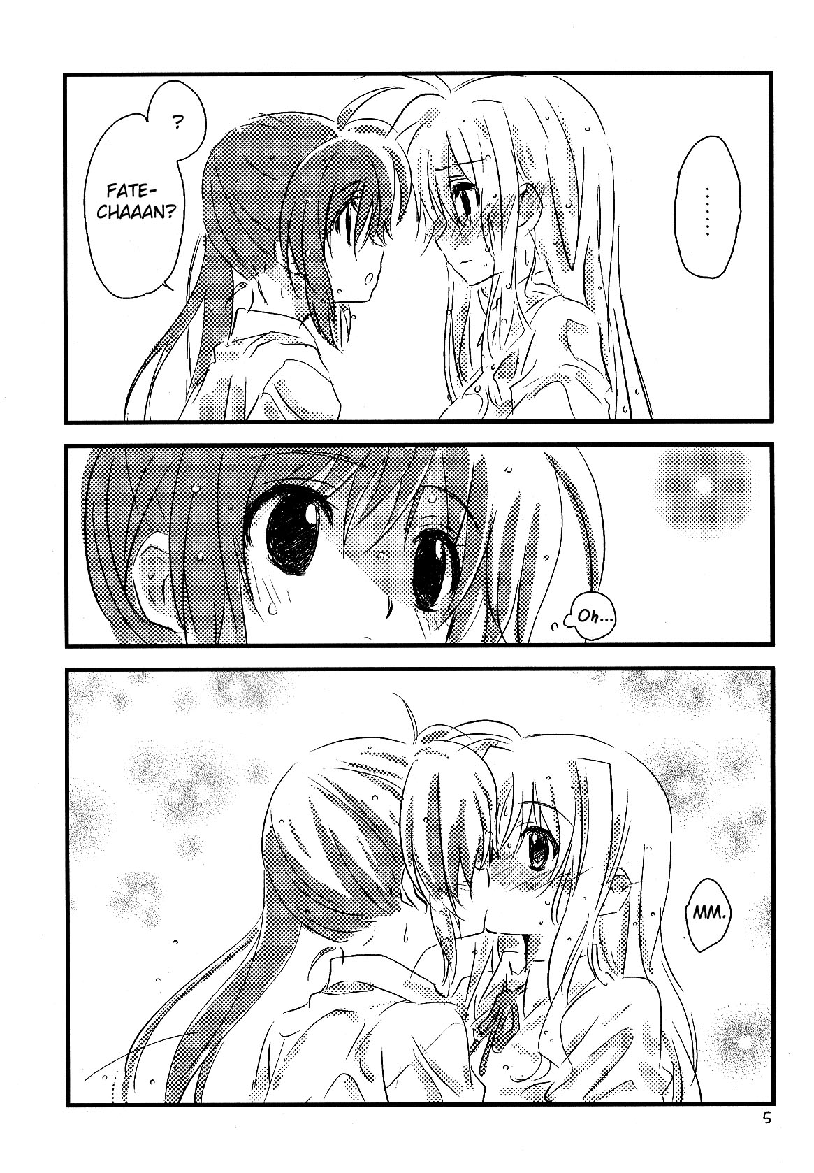 (C76) [kuri koro. (tokoharu)] Yuudachi (Evening Rain) (Mahou Shoujo Lyrical Nanoha [Magical Girl Lyrical Nanoha]) [English] page 4 full